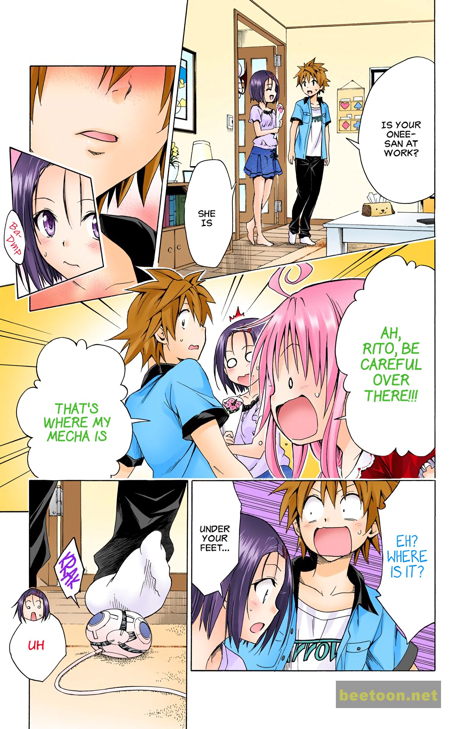 To LOVE-Ru Darkness - Full color Chapter 54 - HolyManga.Net