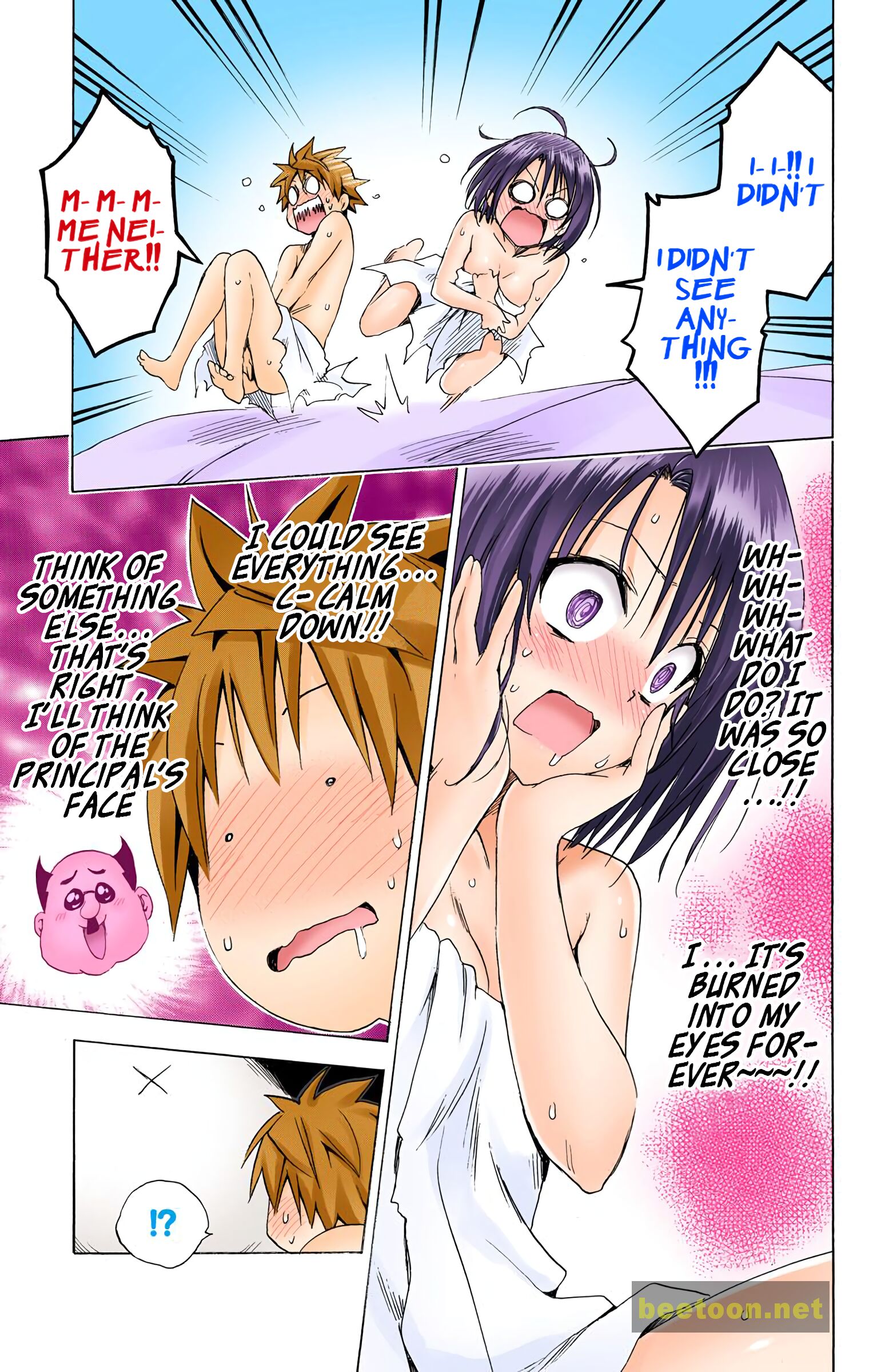 To LOVE-Ru Darkness - Full color Chapter 54 - HolyManga.Net