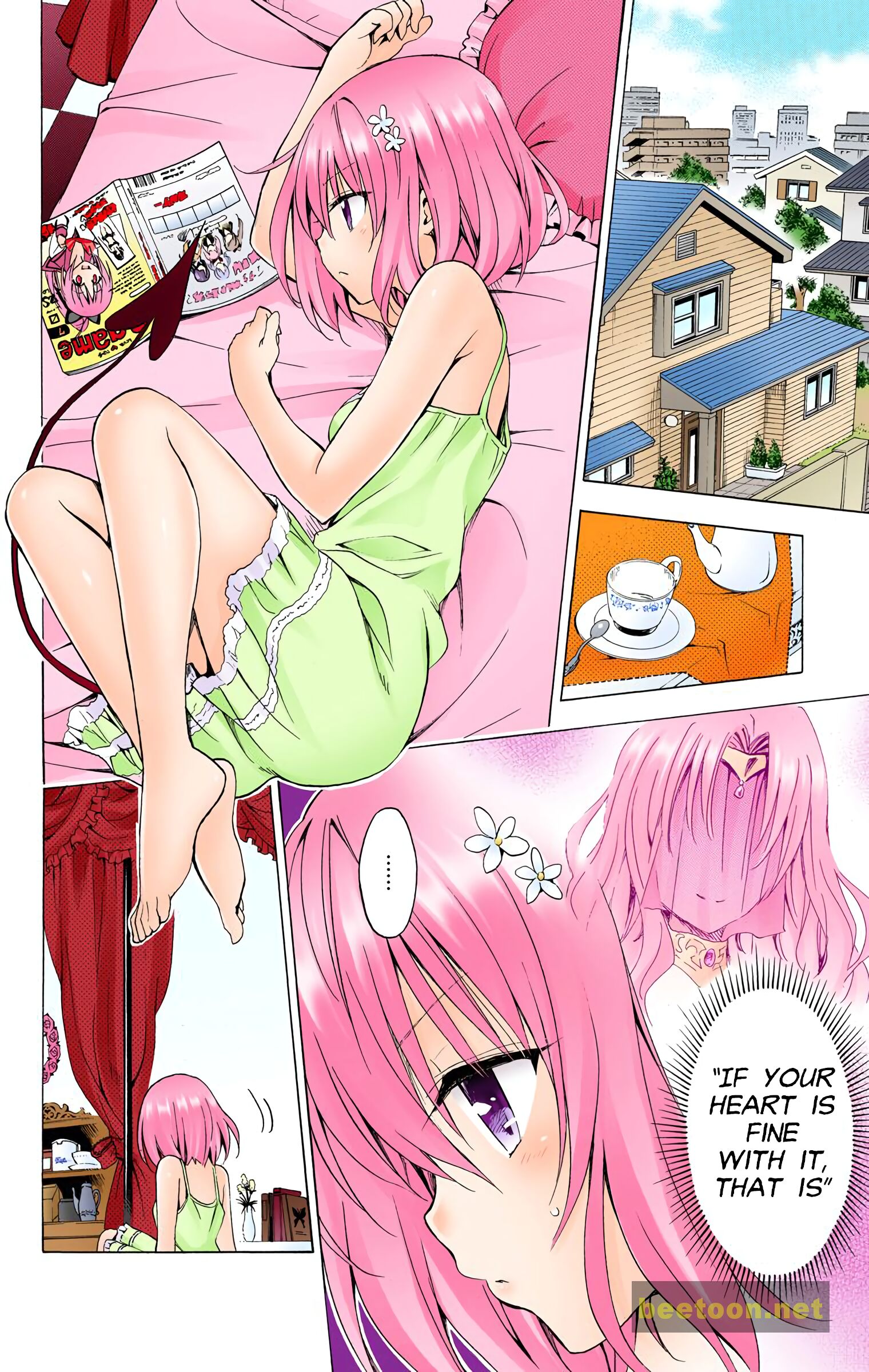 To LOVE-Ru Darkness - Full color Chapter 54 - HolyManga.Net