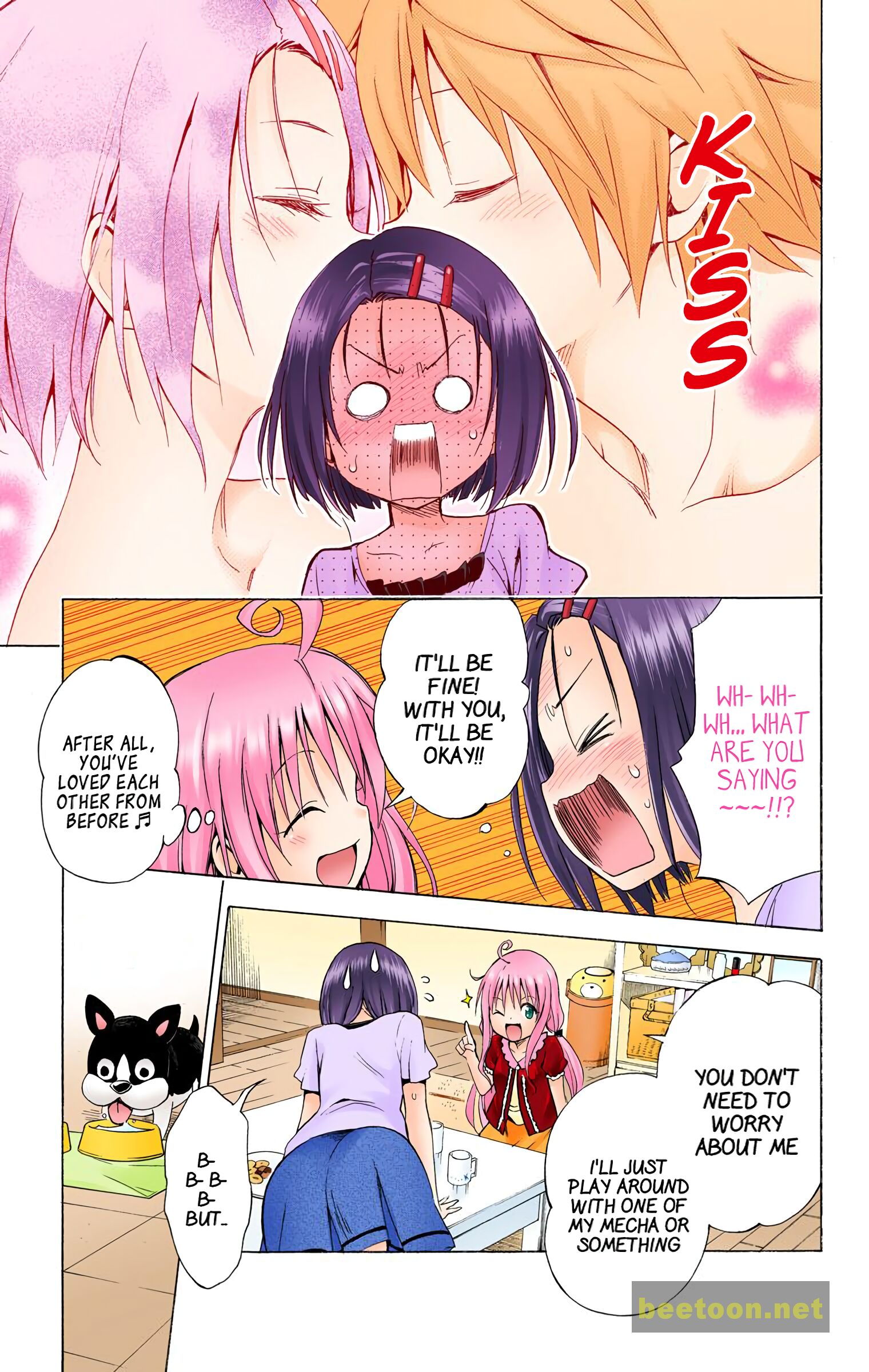 To LOVE-Ru Darkness - Full color Chapter 54 - HolyManga.Net