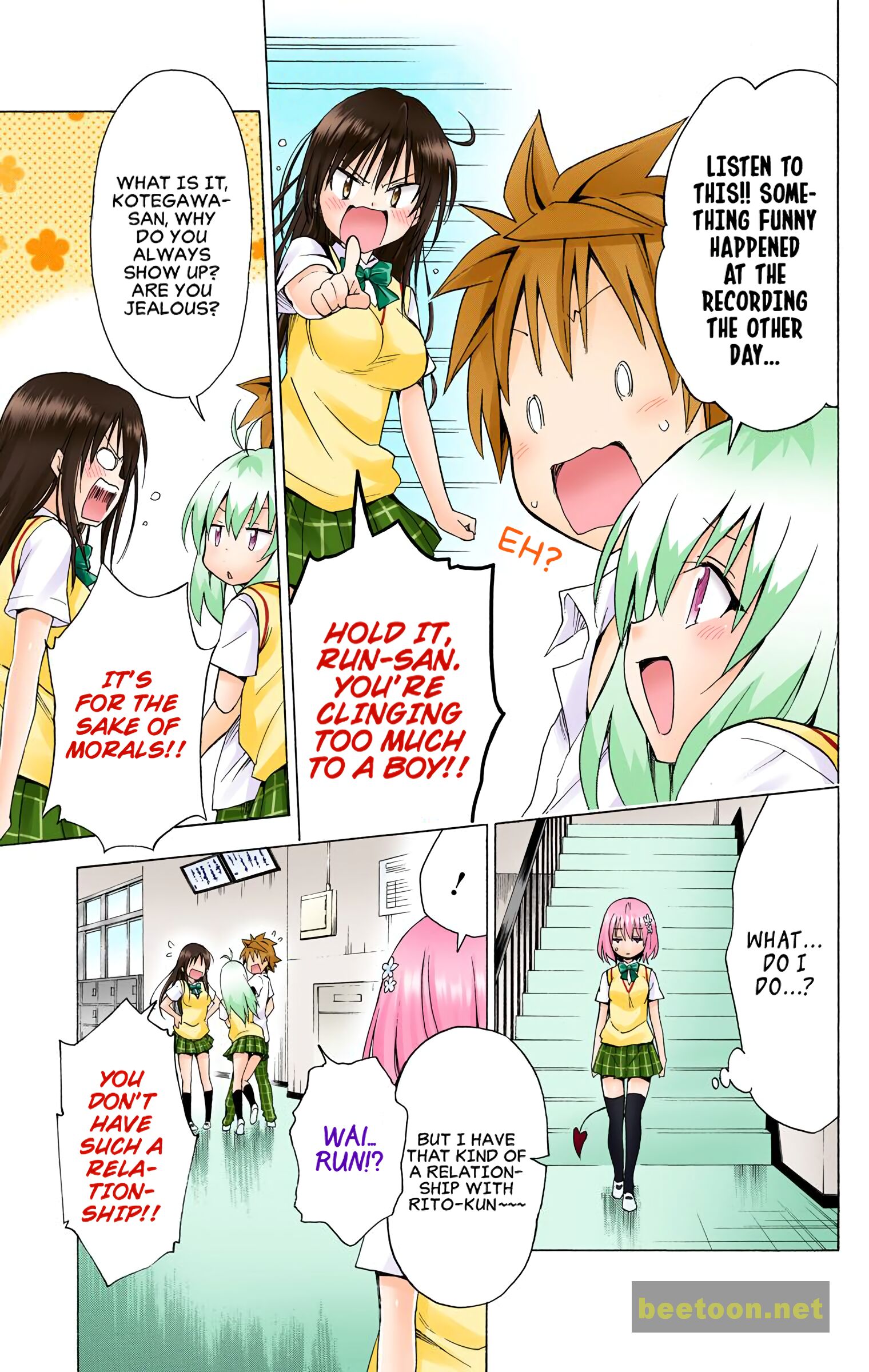 To LOVE-Ru Darkness - Full color Chapter 55 - HolyManga.Net