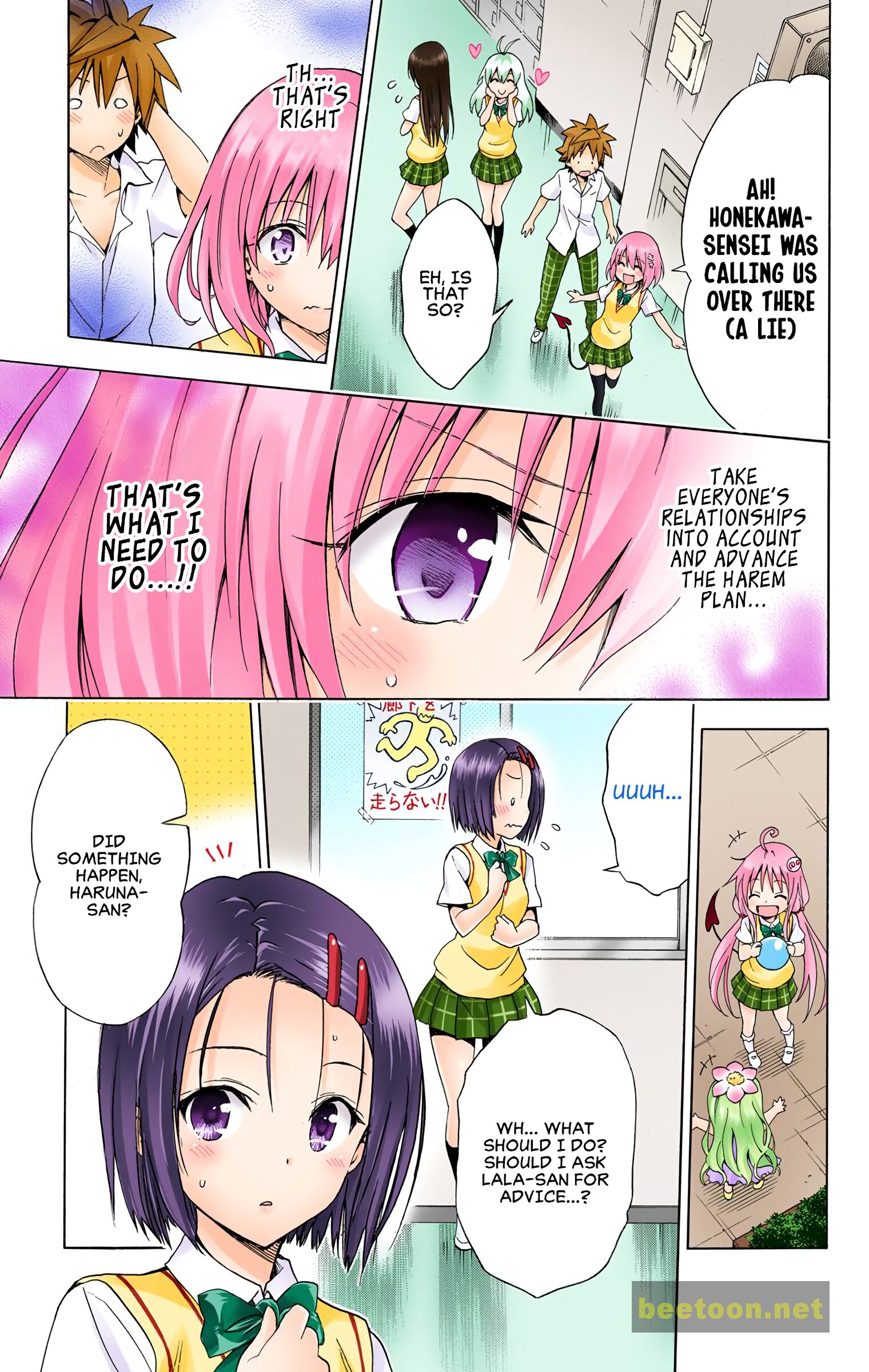 To LOVE-Ru Darkness - Full color Chapter 55 - HolyManga.Net
