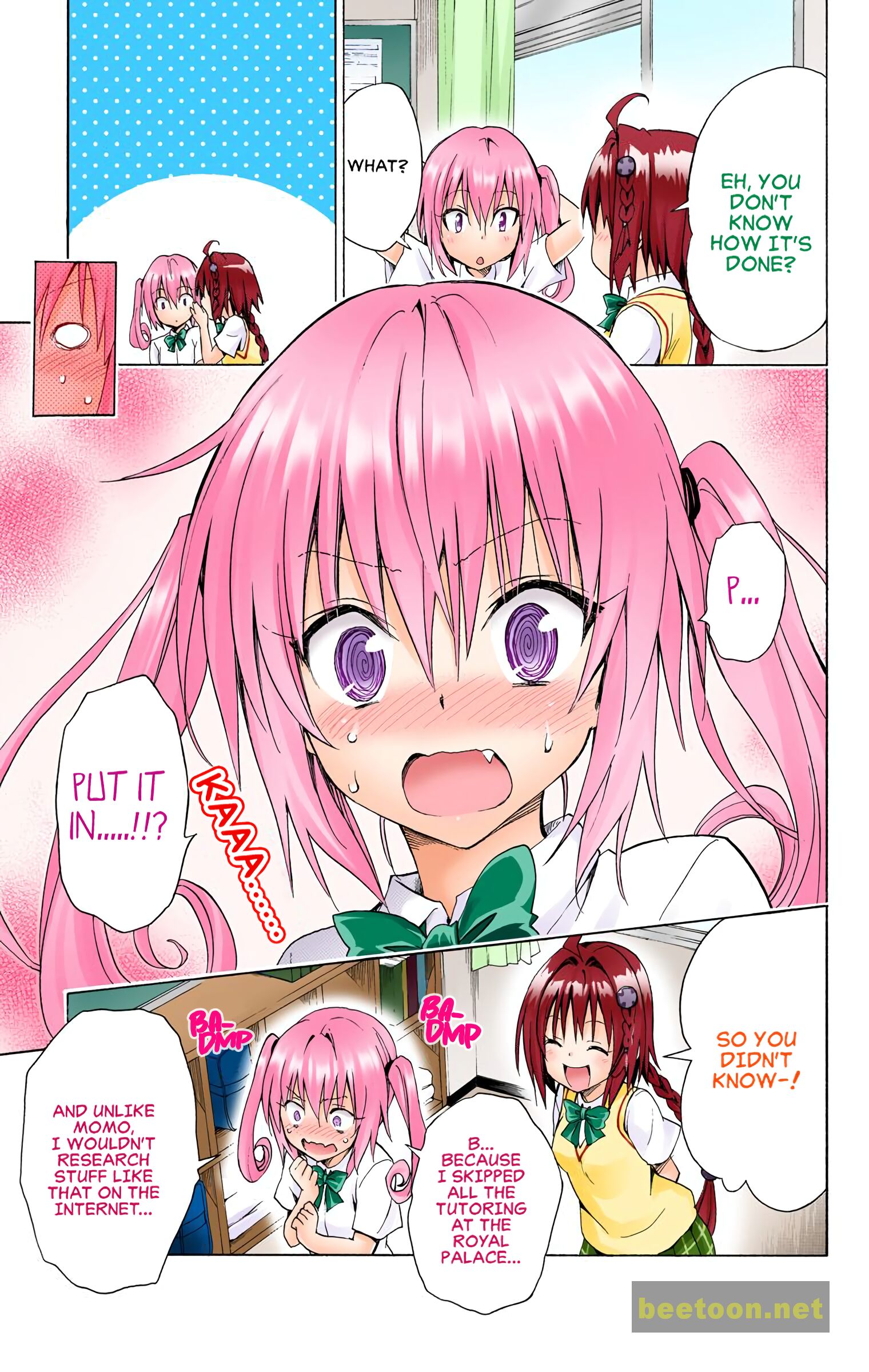 To LOVE-Ru Darkness - Full color Chapter 55 - HolyManga.Net