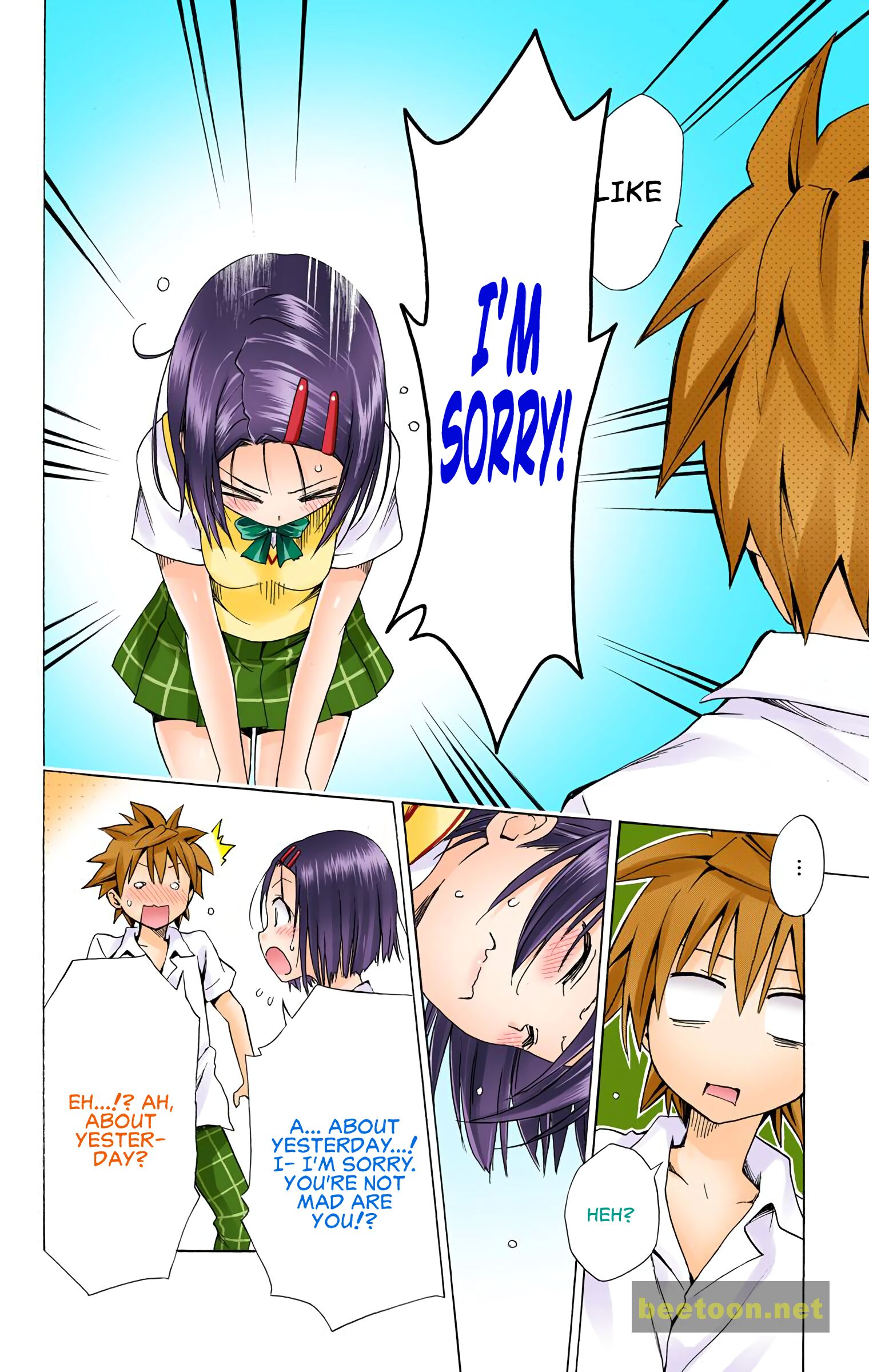 To LOVE-Ru Darkness - Full color Chapter 55 - HolyManga.Net