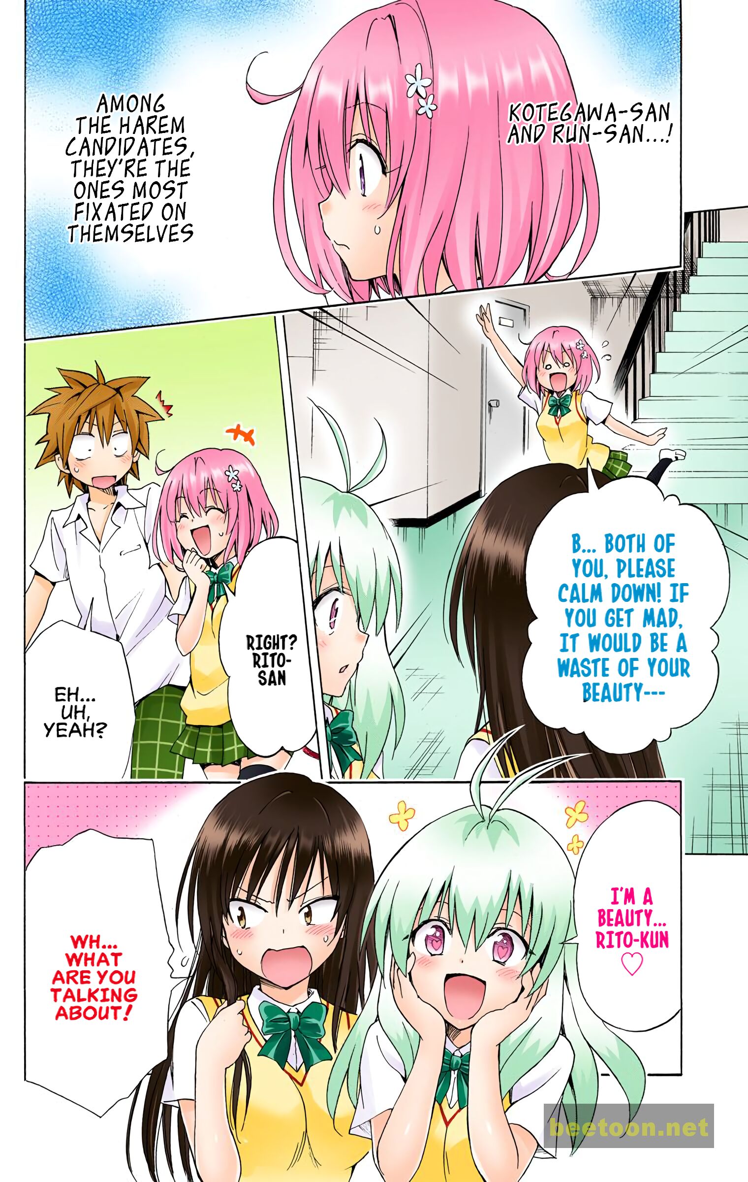 To LOVE-Ru Darkness - Full color Chapter 55 - HolyManga.Net