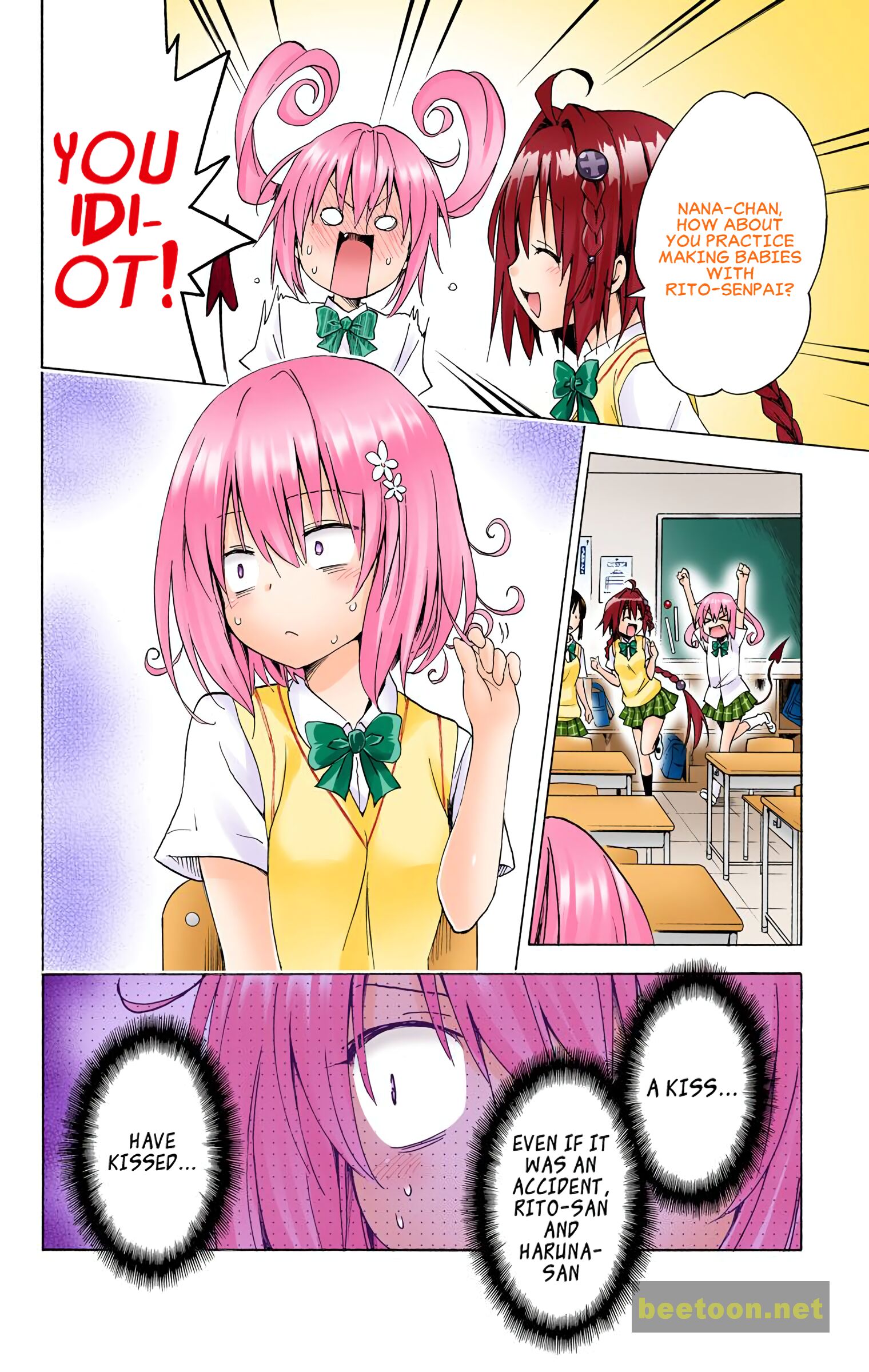 To LOVE-Ru Darkness - Full color Chapter 55 - HolyManga.Net