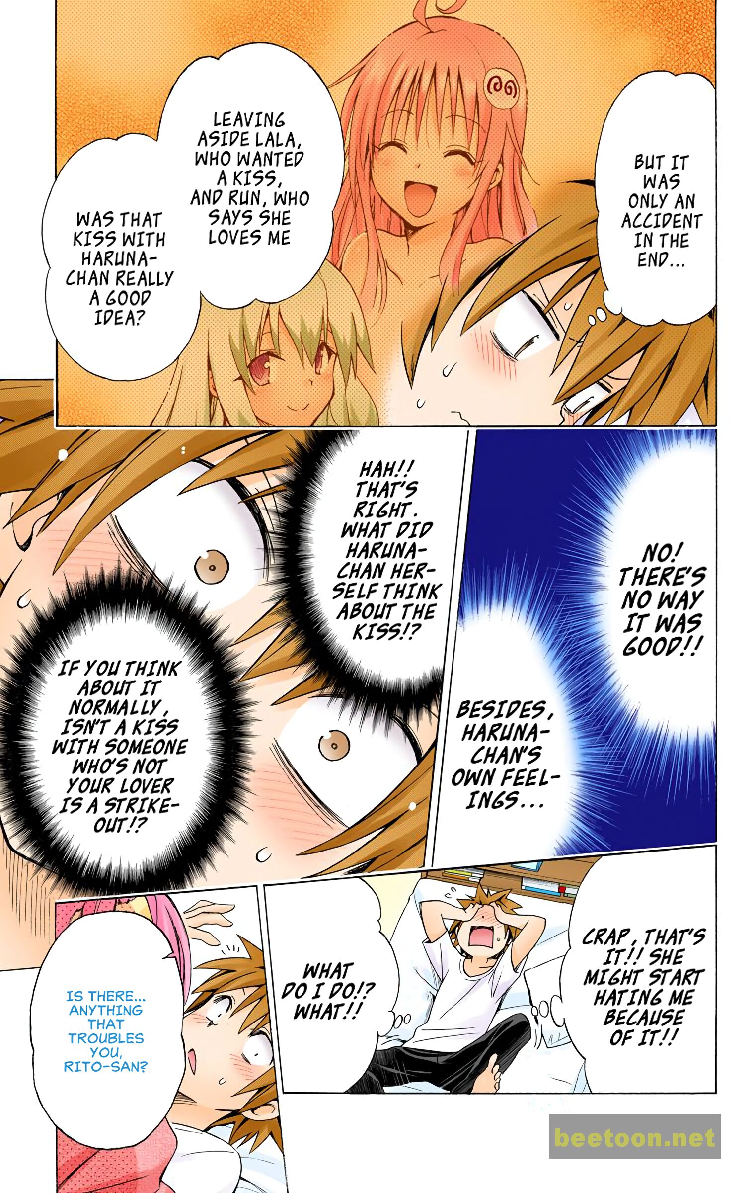 To LOVE-Ru Darkness - Full color Chapter 55 - HolyManga.Net