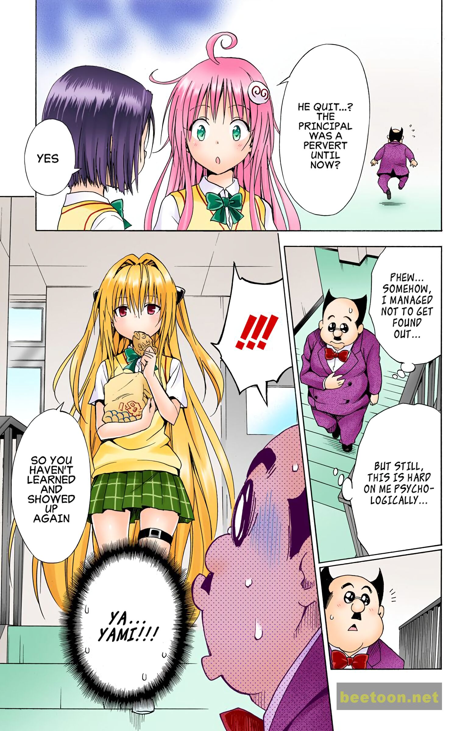 To LOVE-Ru Darkness - Full color Chapter 57 - HolyManga.Net