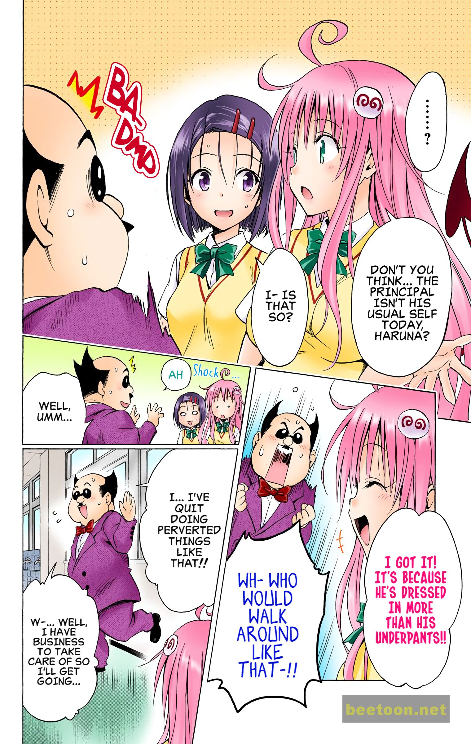 To LOVE-Ru Darkness - Full color Chapter 57 - HolyManga.Net