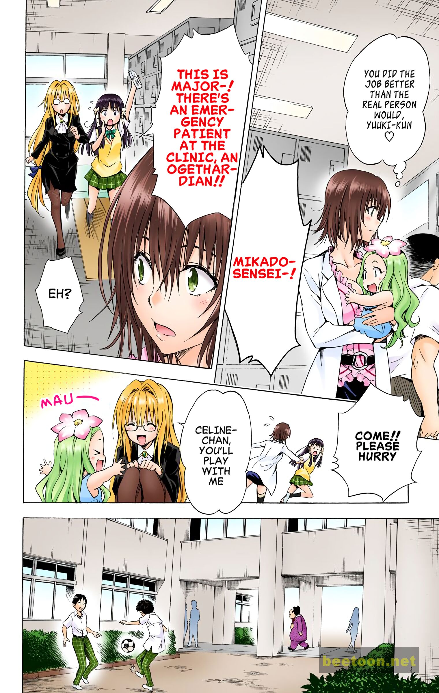 To LOVE-Ru Darkness - Full color Chapter 57 - HolyManga.Net