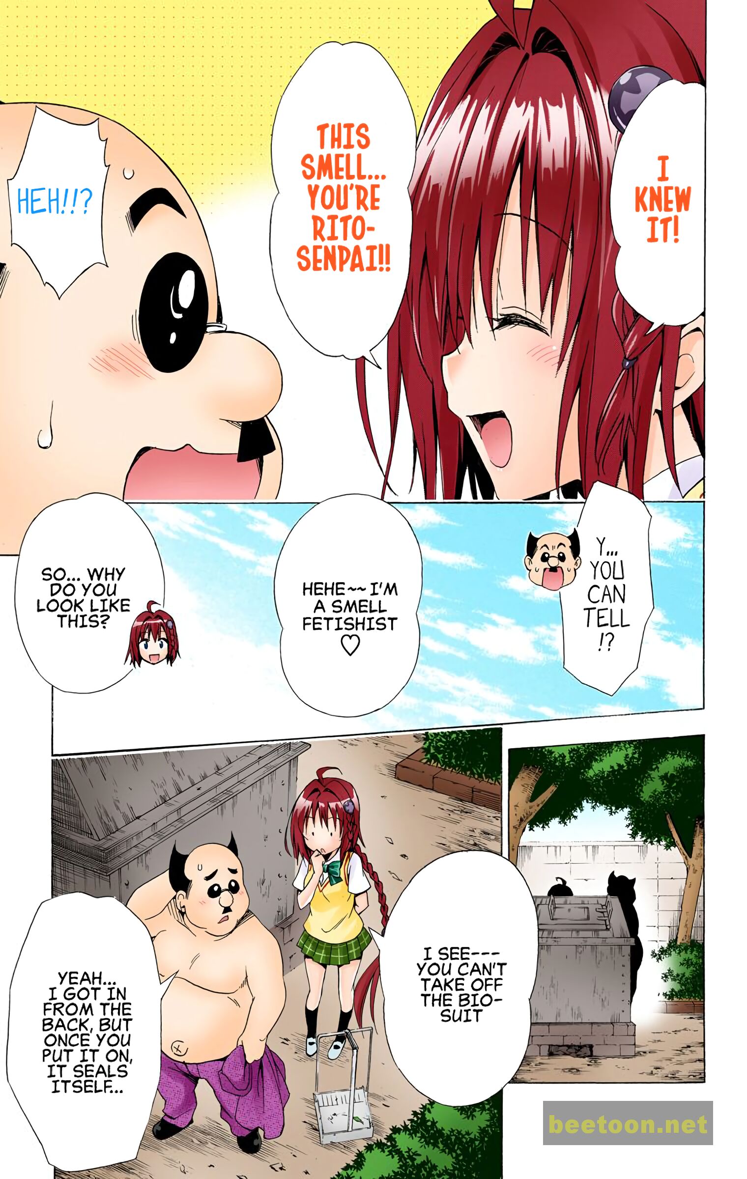 To LOVE-Ru Darkness - Full color Chapter 57 - HolyManga.Net