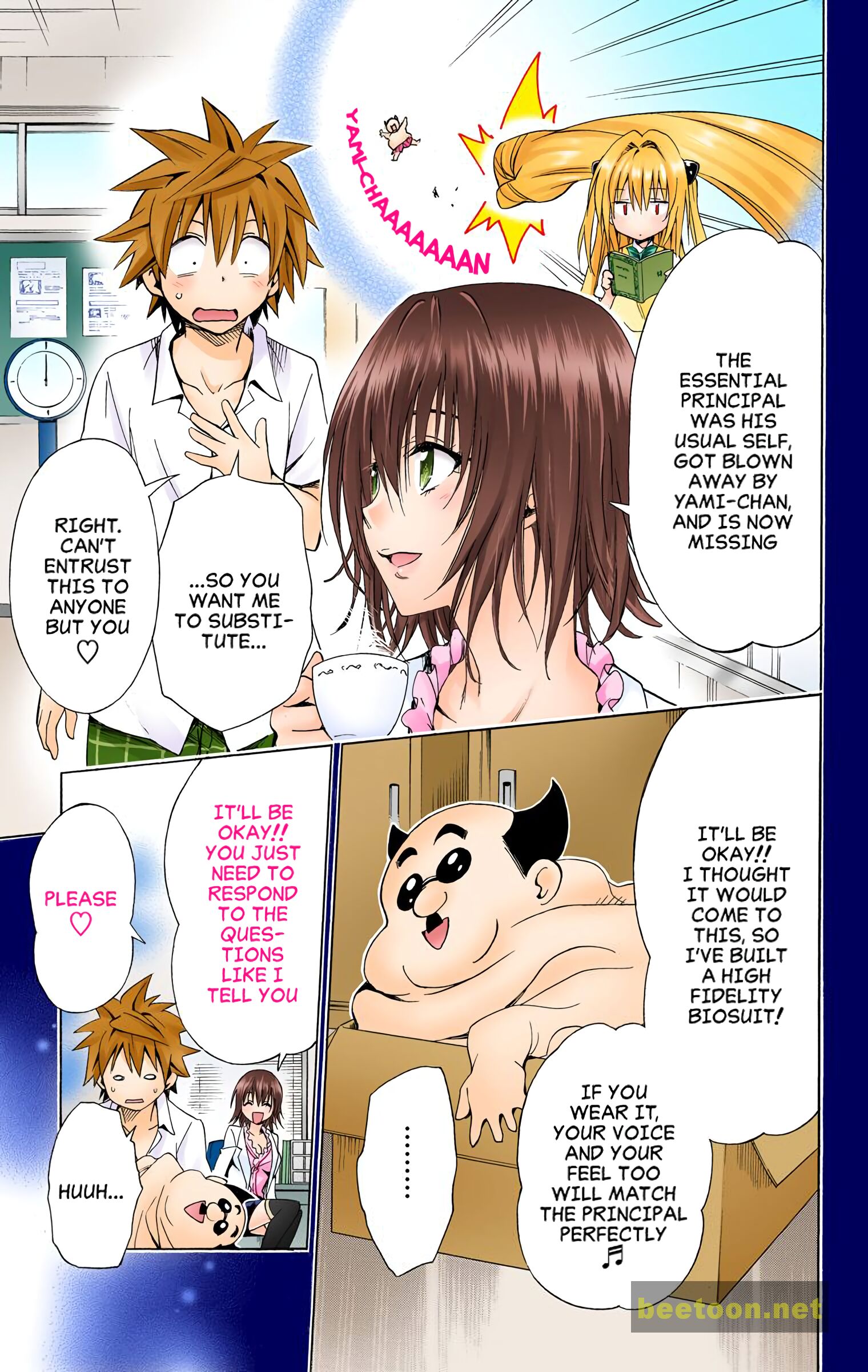 To LOVE-Ru Darkness - Full color Chapter 57 - HolyManga.Net
