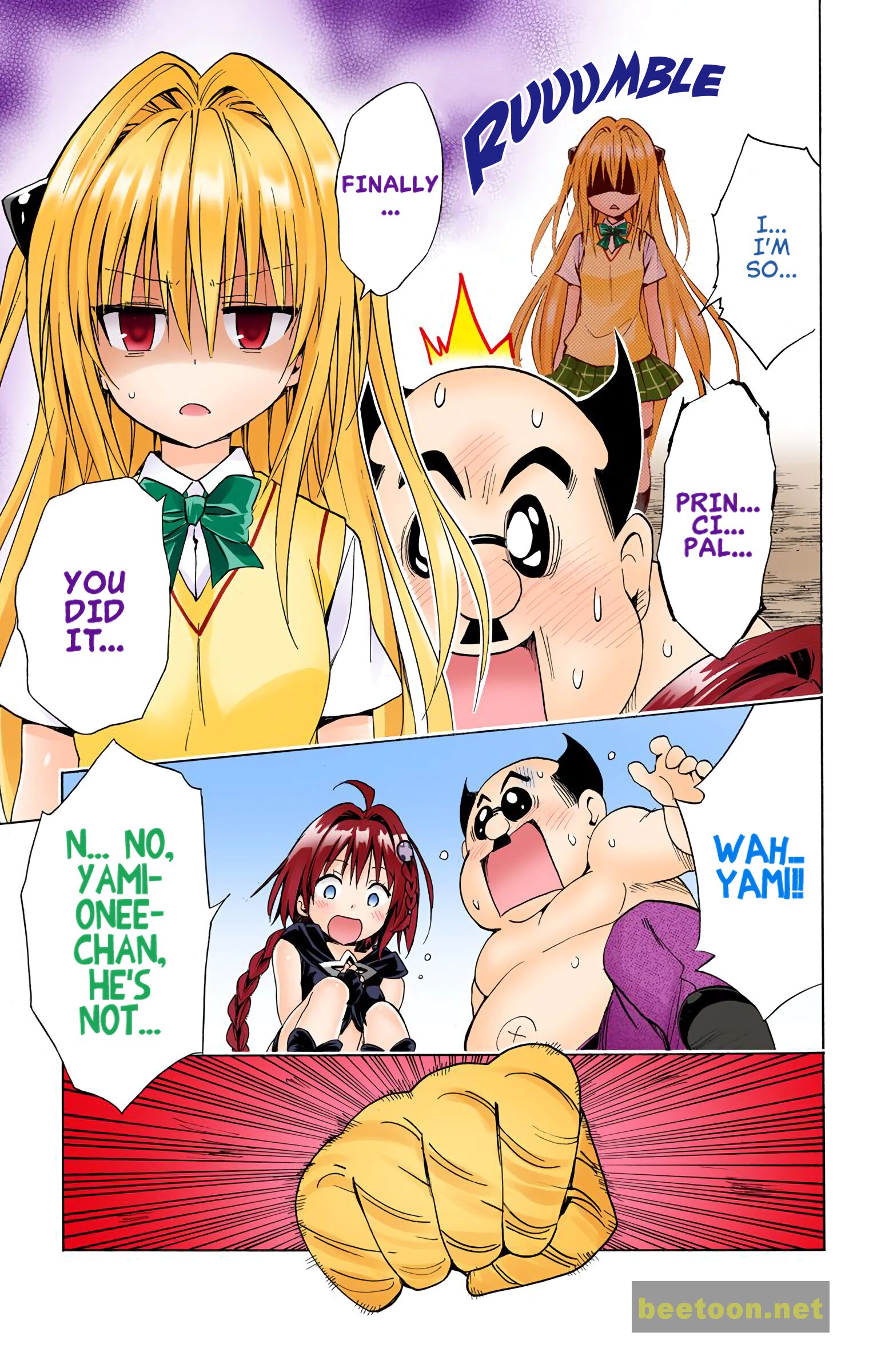 To LOVE-Ru Darkness - Full color Chapter 57 - HolyManga.Net