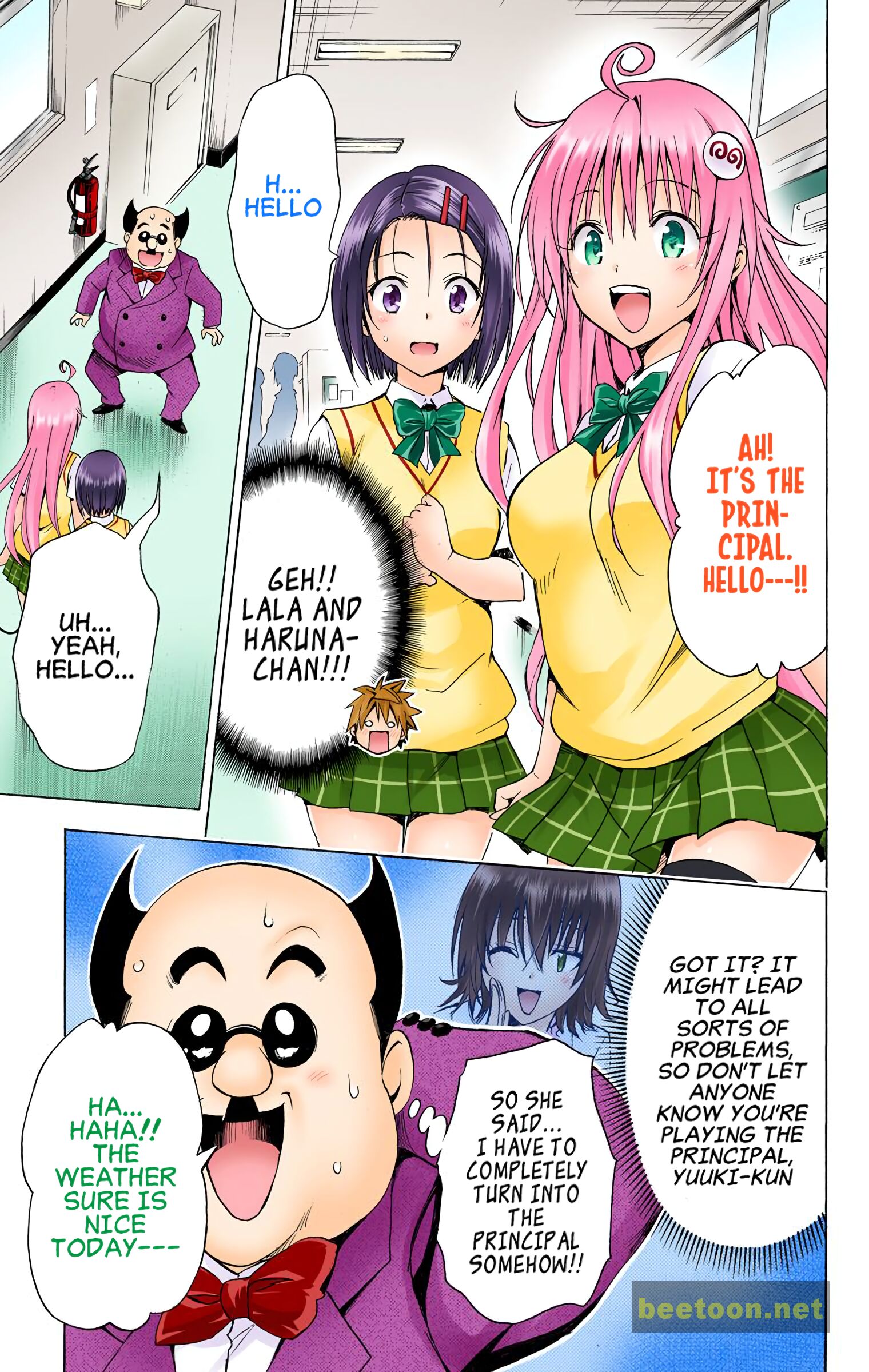 To LOVE-Ru Darkness - Full color Chapter 57 - HolyManga.Net