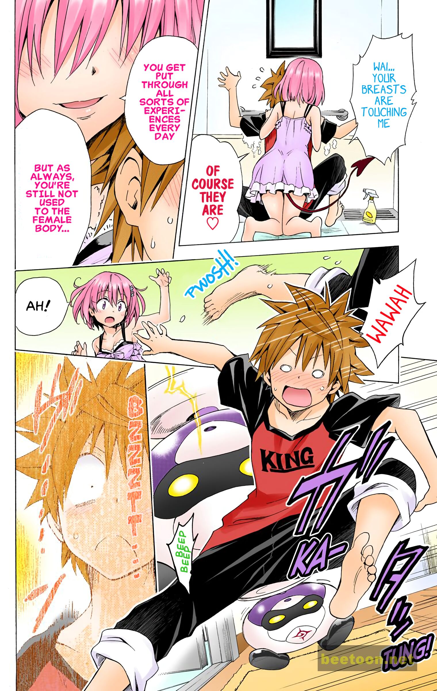 To LOVE-Ru Darkness - Full color Chapter 57.1 - HolyManga.Net
