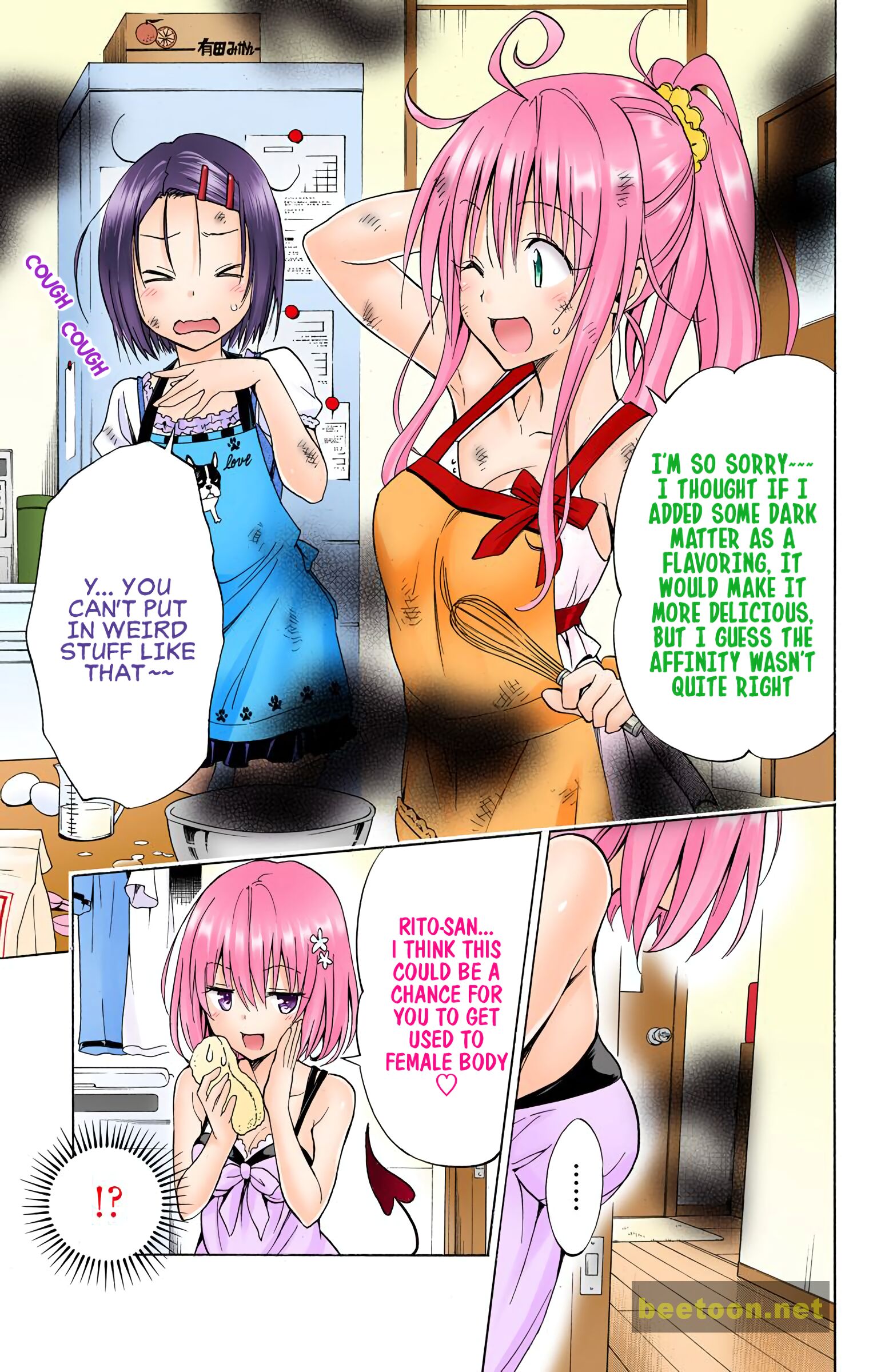 To LOVE-Ru Darkness - Full color Chapter 57.1 - HolyManga.Net