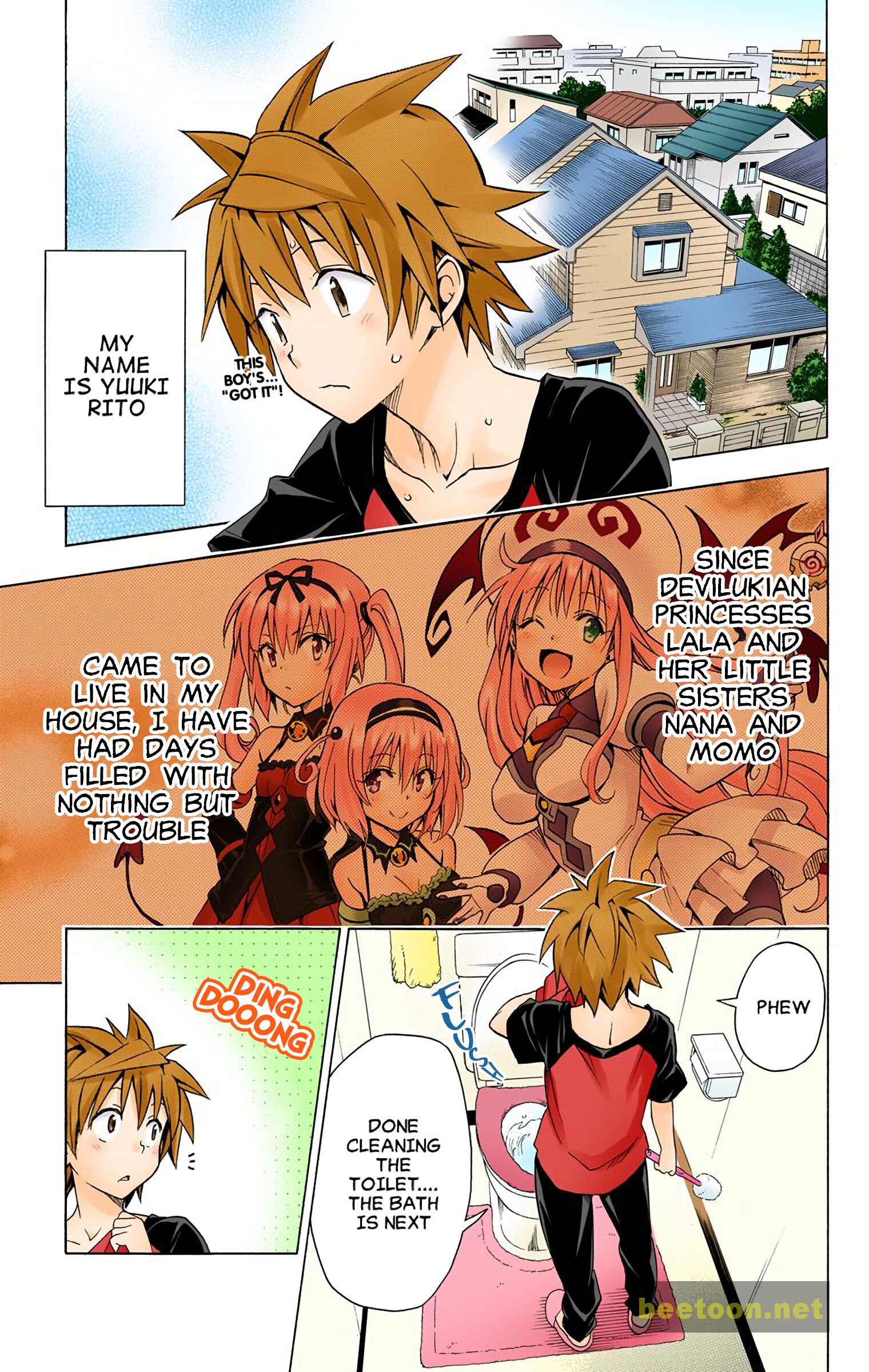 To LOVE-Ru Darkness - Full color Chapter 57.1 - HolyManga.Net