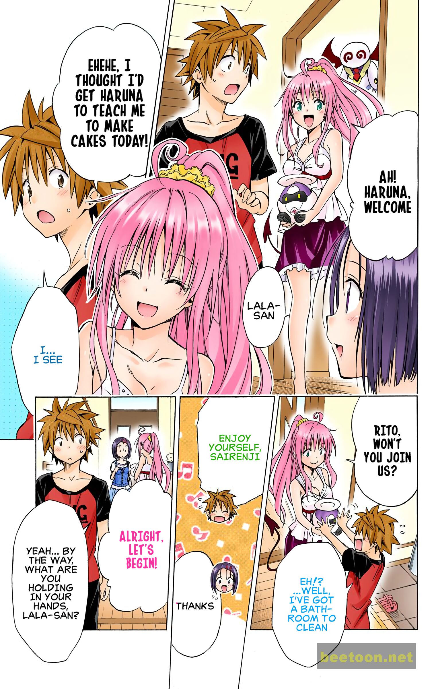 To LOVE-Ru Darkness - Full color Chapter 57.1 - HolyManga.Net