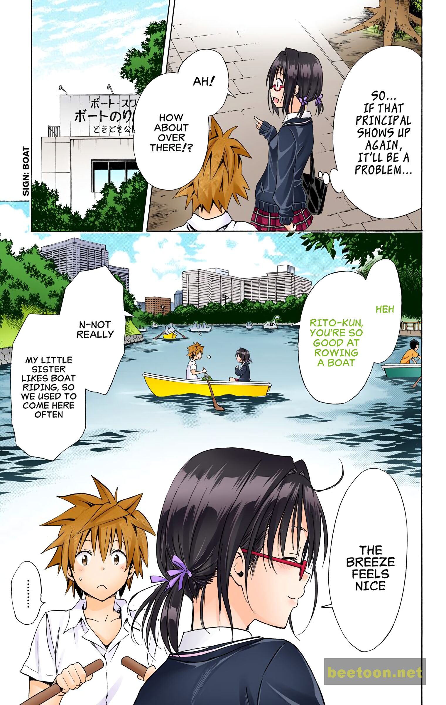 To LOVE-Ru Darkness - Full color Chapter 58 - HolyManga.Net