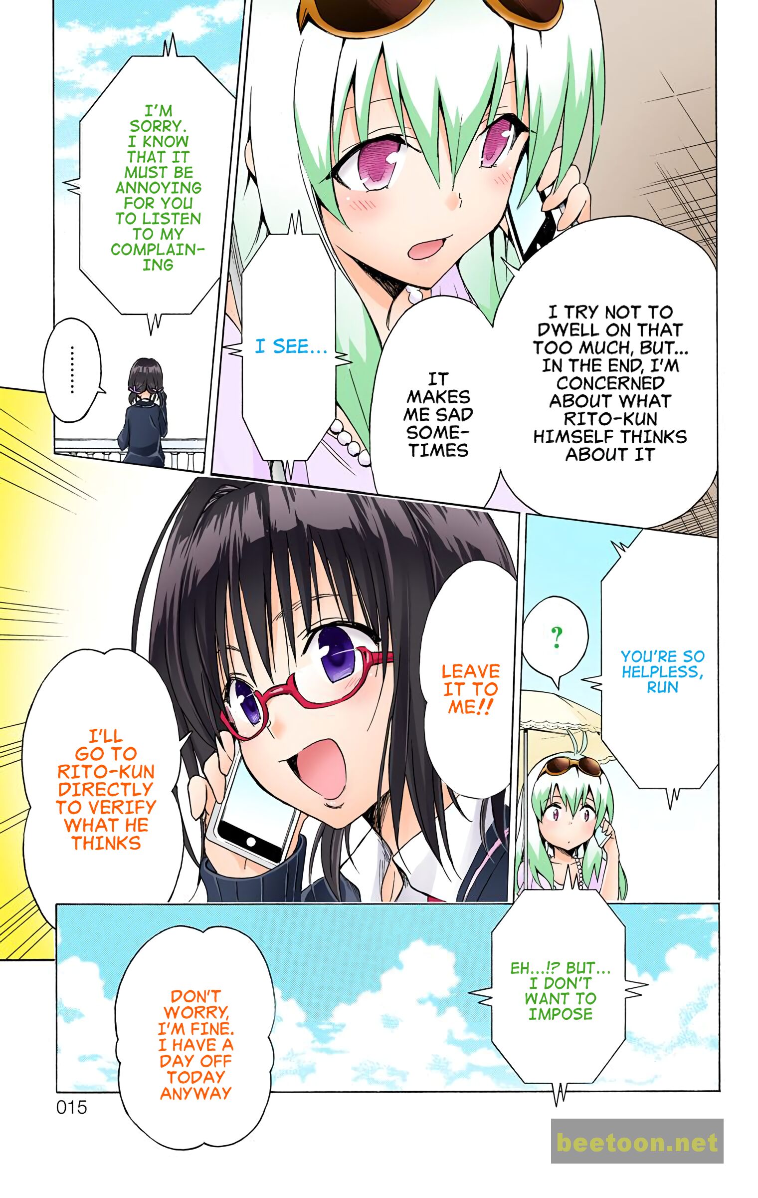 To LOVE-Ru Darkness - Full color Chapter 58 - HolyManga.Net