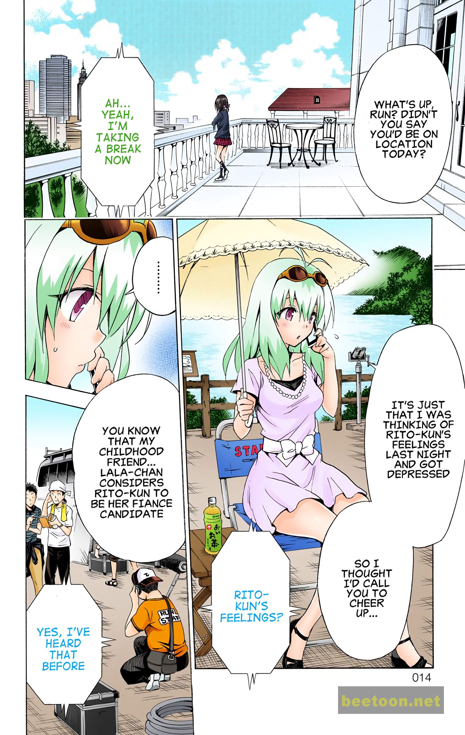 To LOVE-Ru Darkness - Full color Chapter 58 - HolyManga.Net