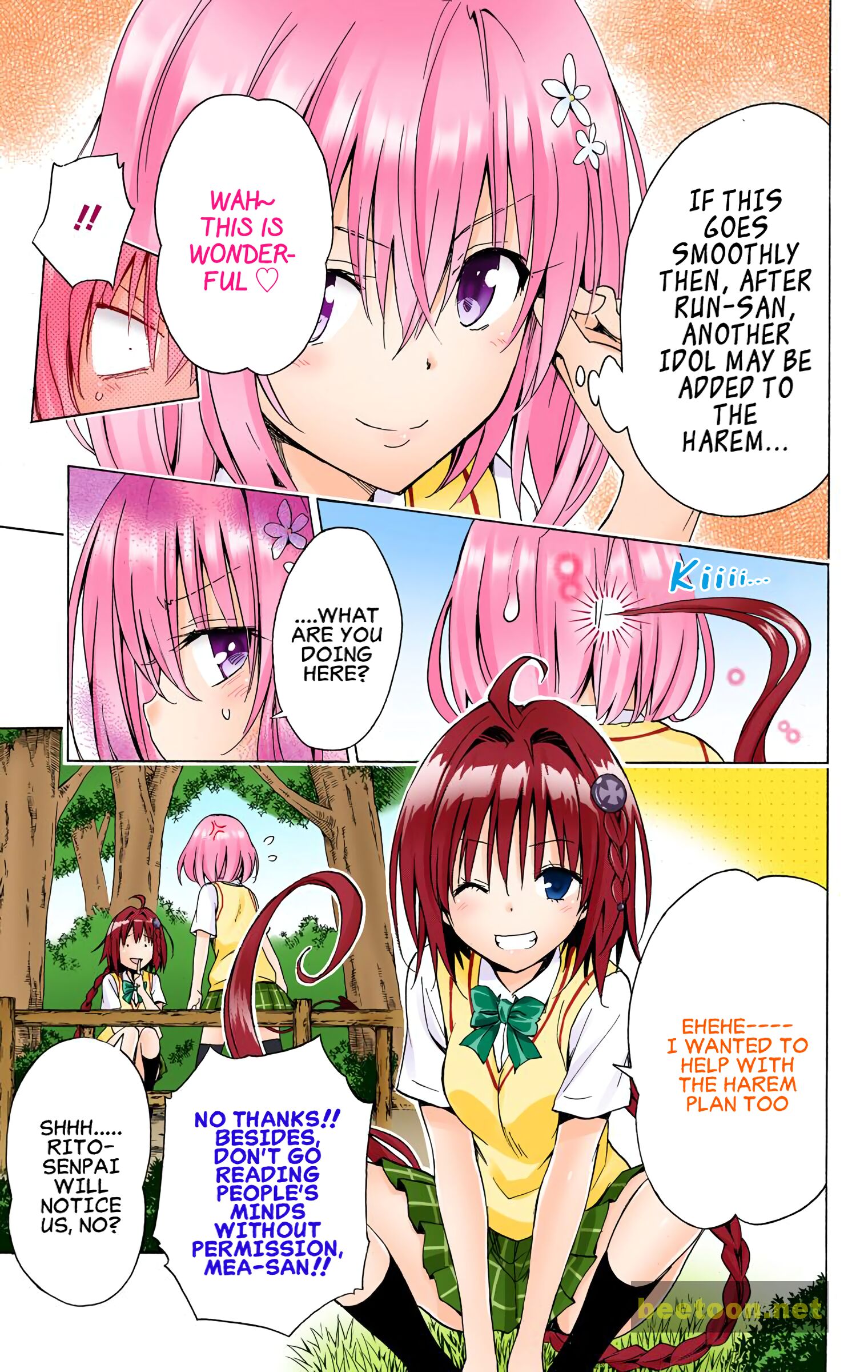 To LOVE-Ru Darkness - Full color Chapter 58 - HolyManga.Net