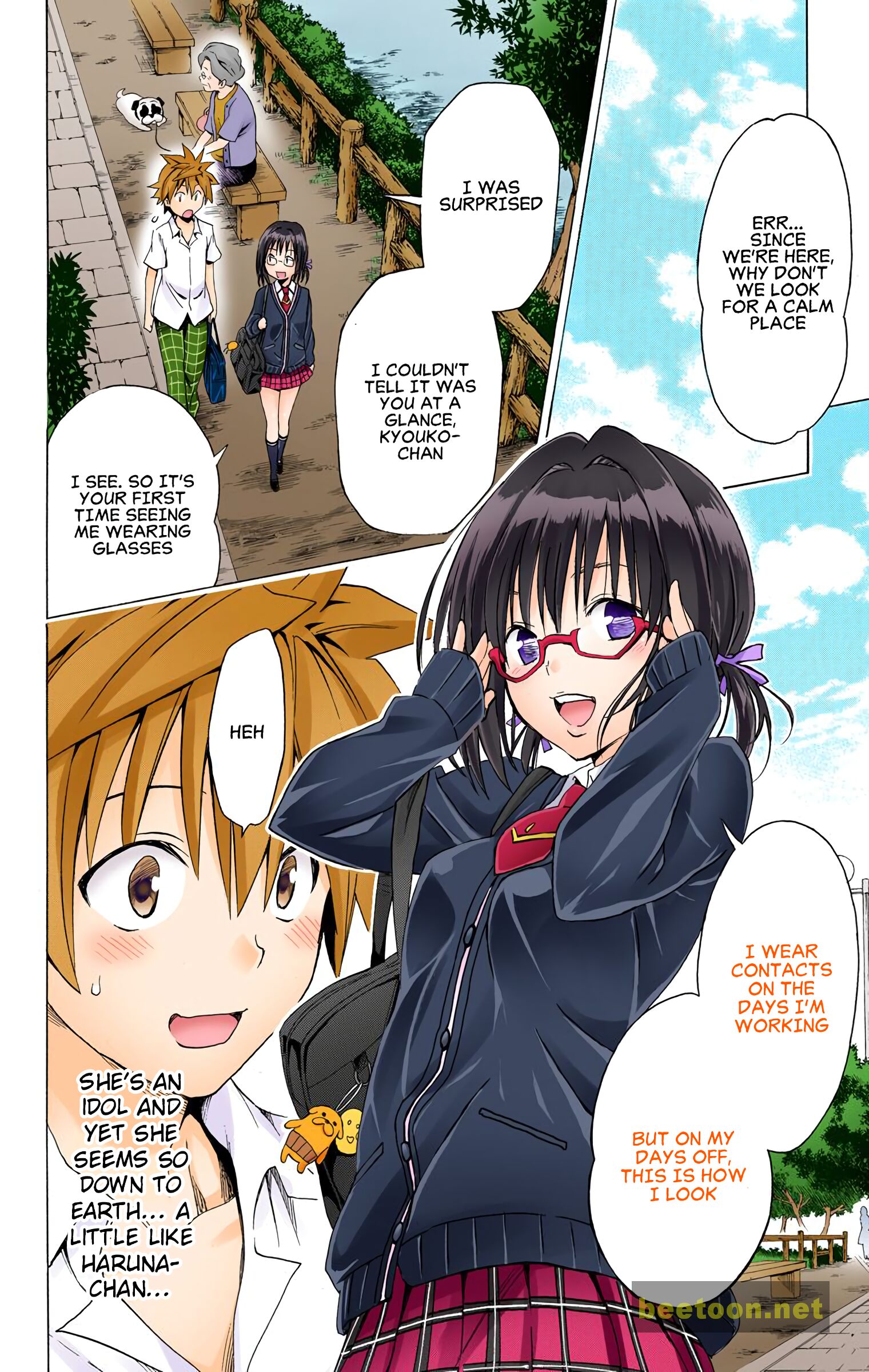 To LOVE-Ru Darkness - Full color Chapter 58 - HolyManga.Net