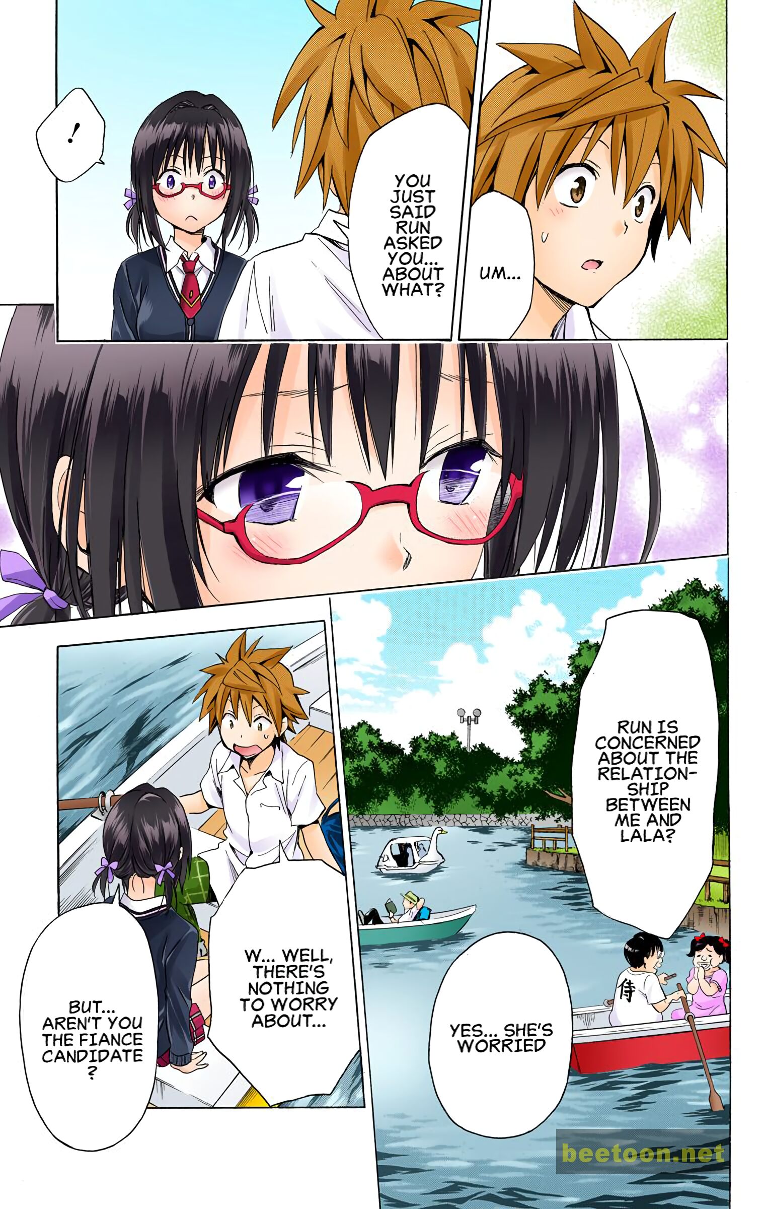 To LOVE-Ru Darkness - Full color Chapter 58 - HolyManga.Net