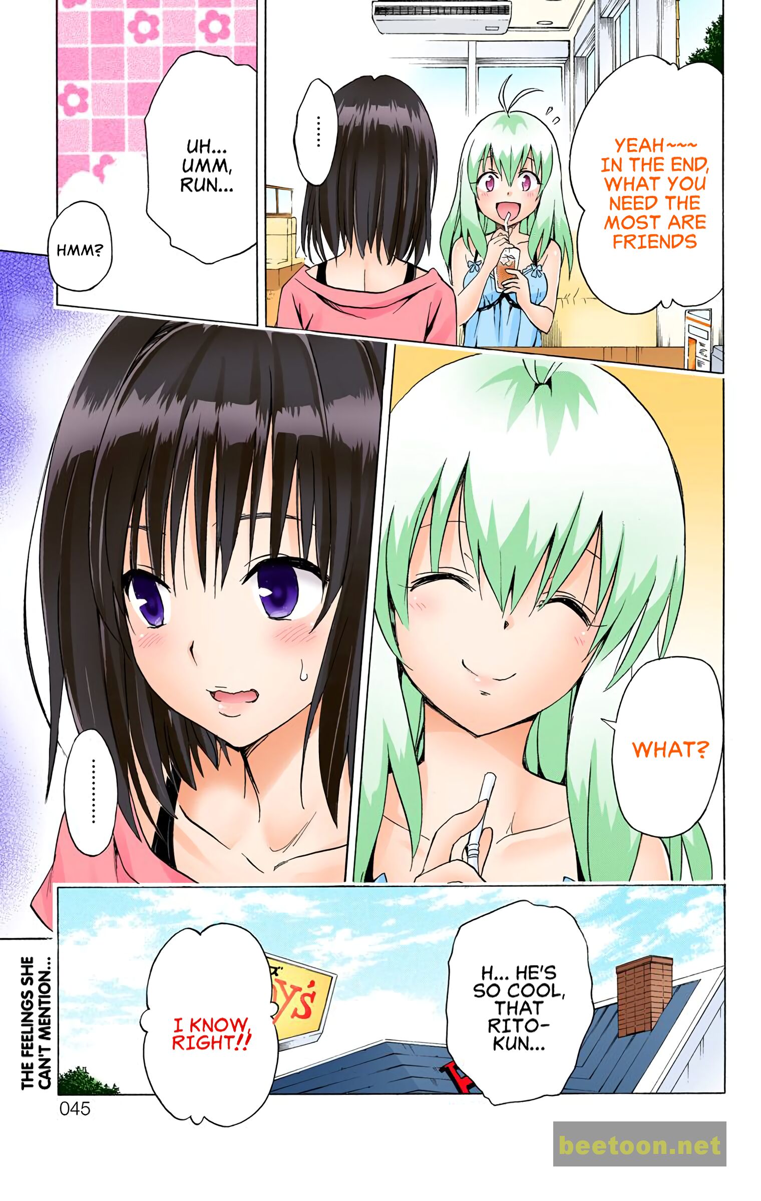 To LOVE-Ru Darkness - Full color Chapter 58 - HolyManga.Net