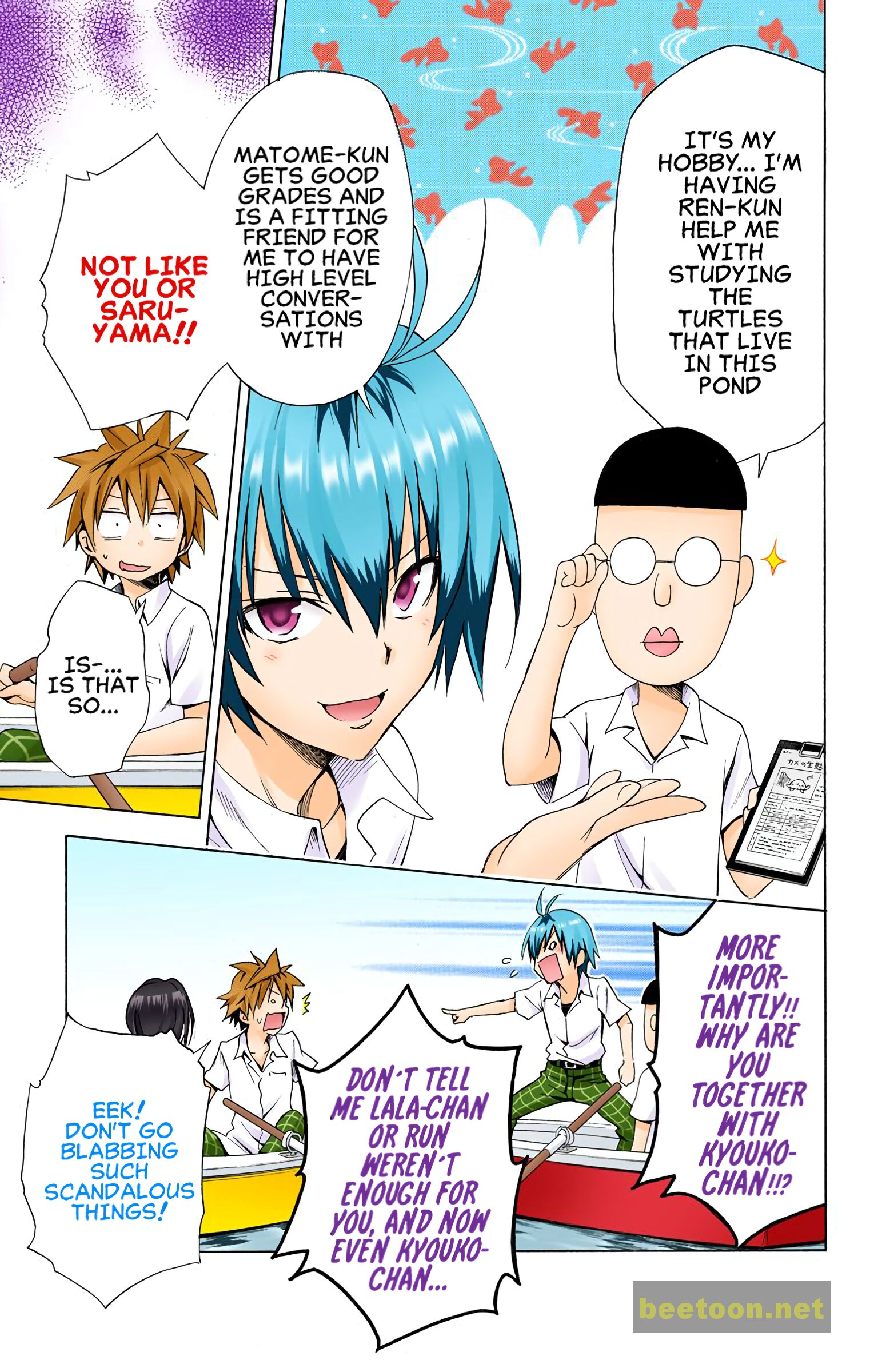 To LOVE-Ru Darkness - Full color Chapter 58 - HolyManga.Net
