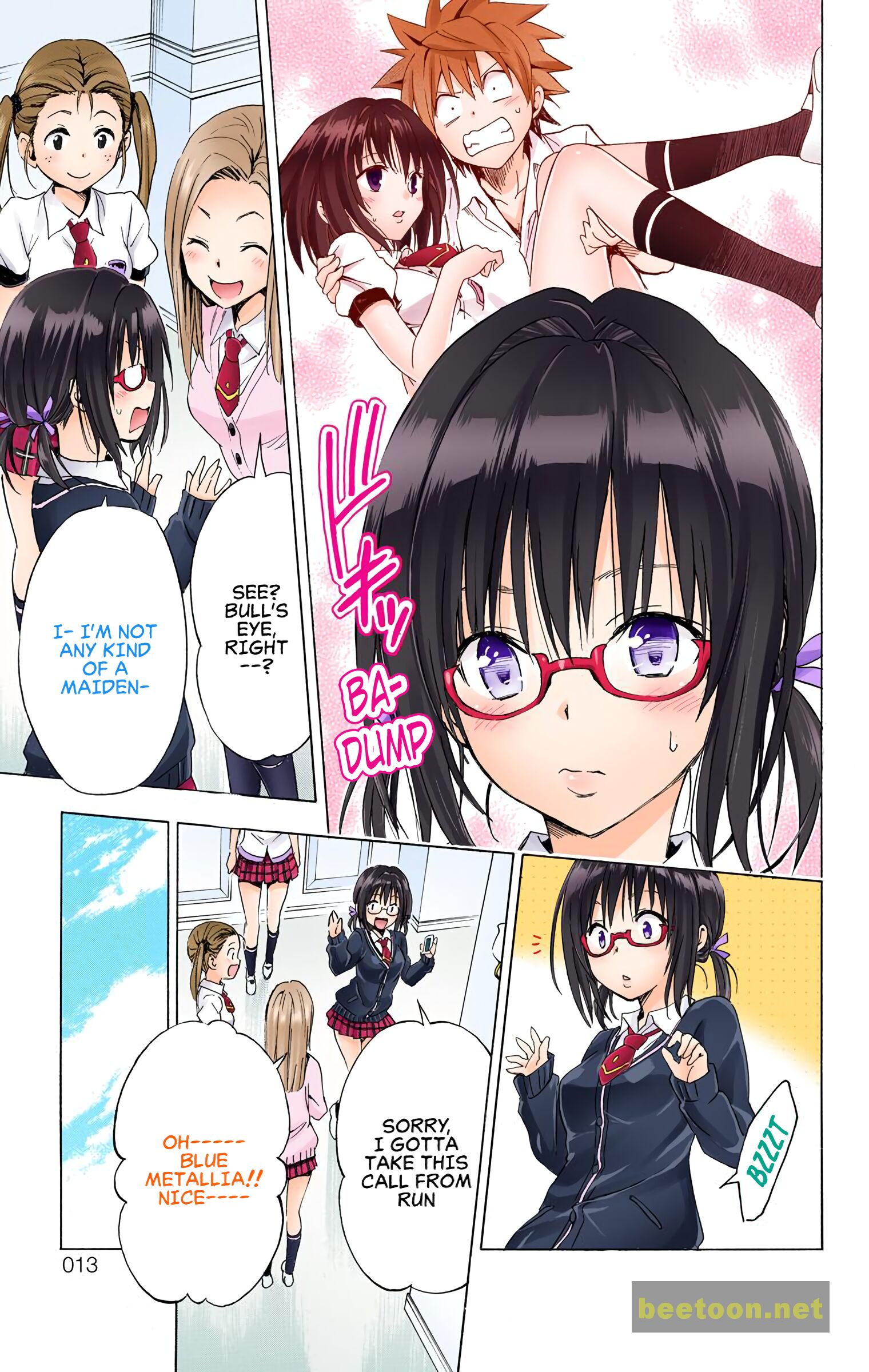To LOVE-Ru Darkness - Full color Chapter 58 - HolyManga.Net
