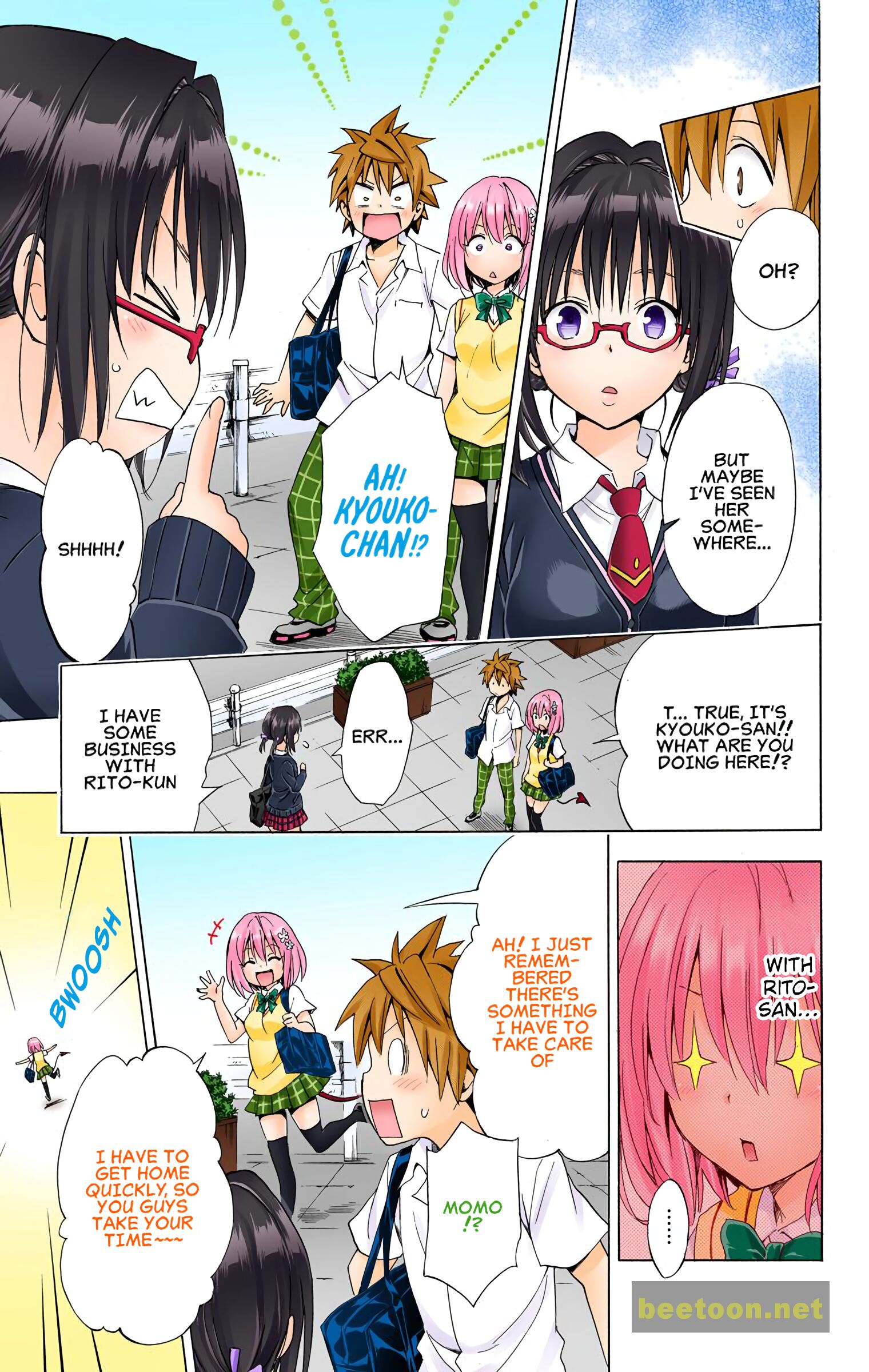 To LOVE-Ru Darkness - Full color Chapter 58 - HolyManga.Net
