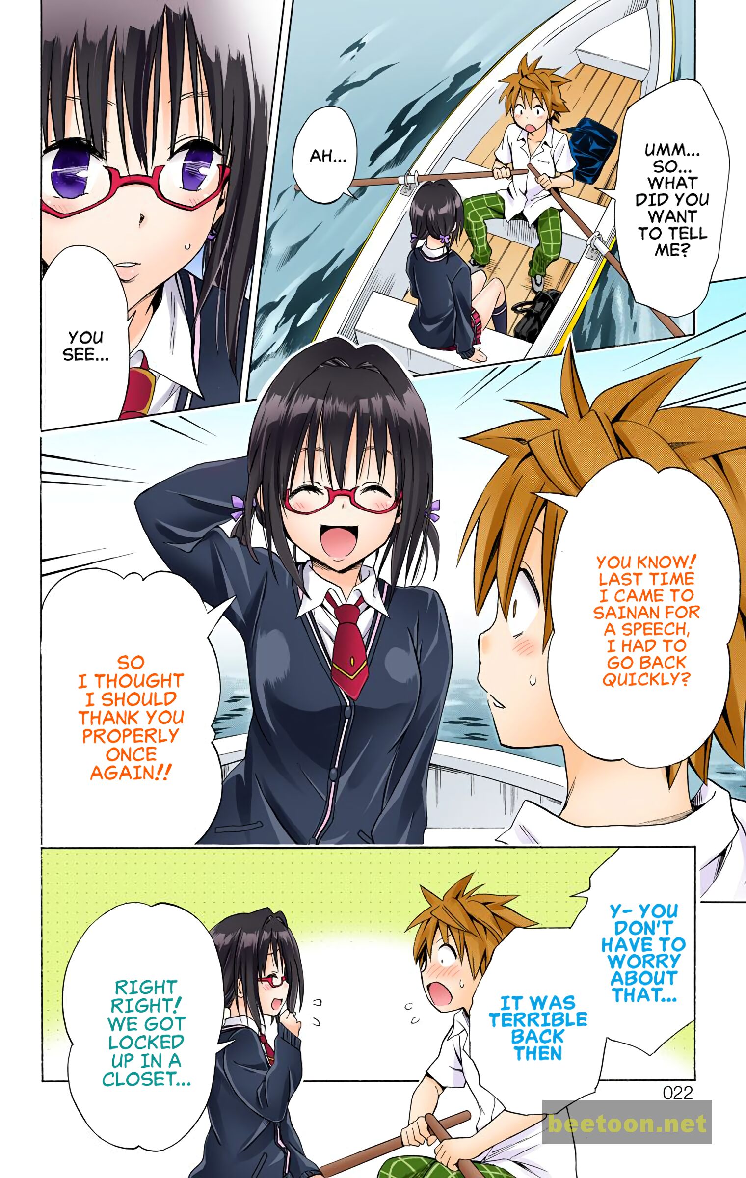To LOVE-Ru Darkness - Full color Chapter 58 - HolyManga.Net
