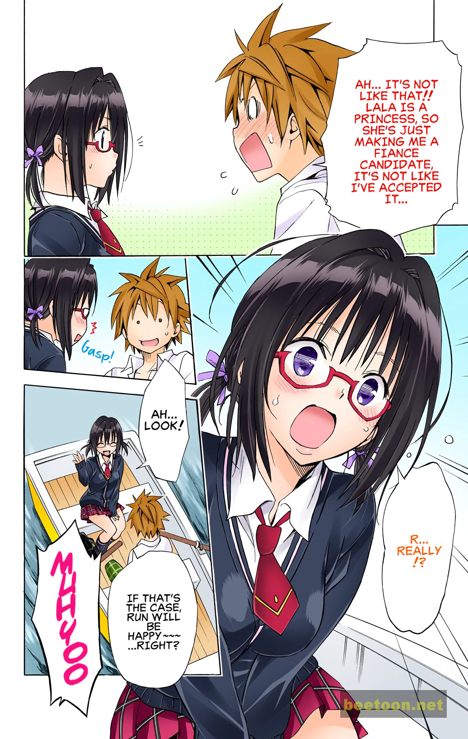 To LOVE-Ru Darkness - Full color Chapter 58 - HolyManga.Net