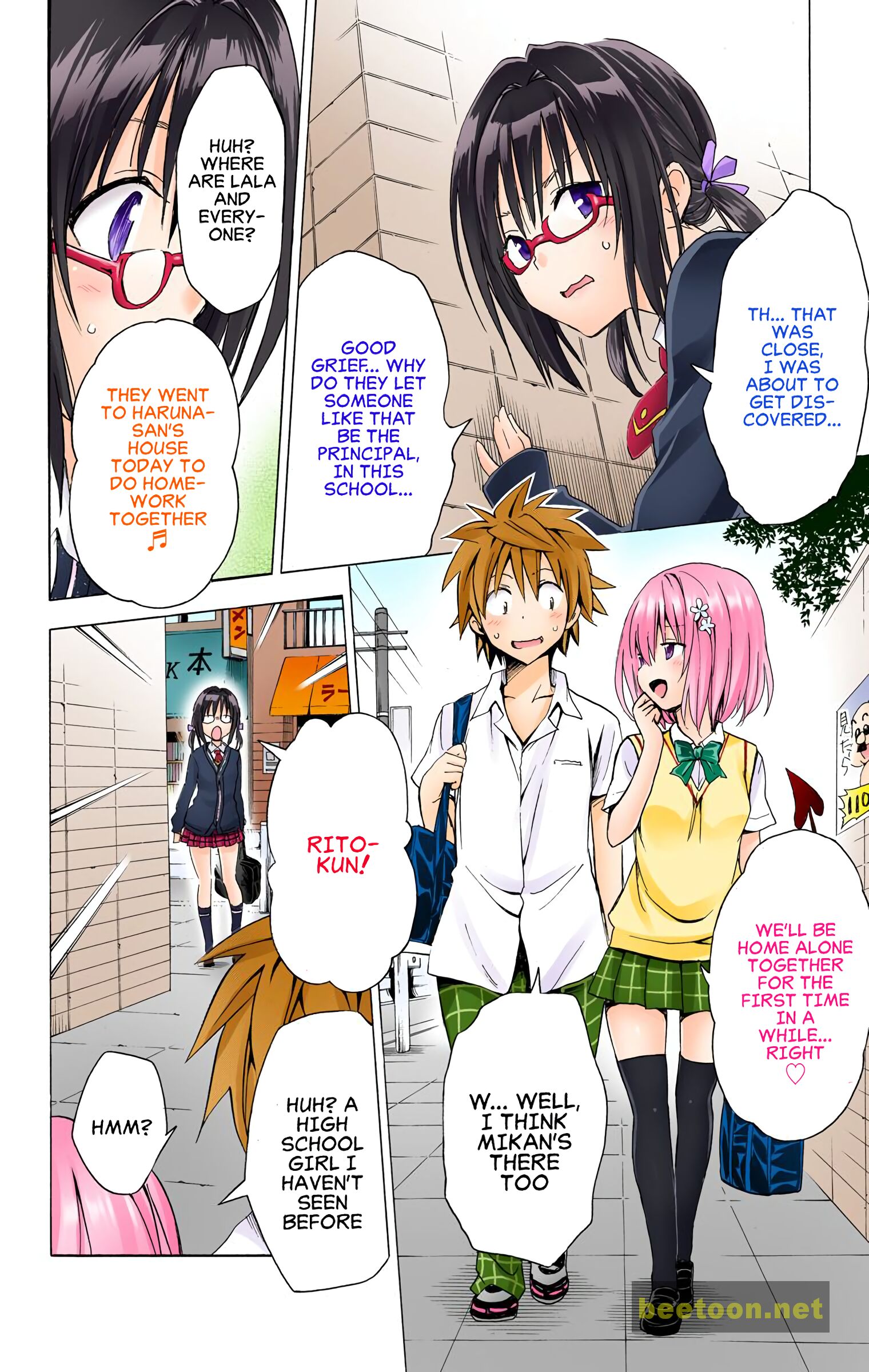 To LOVE-Ru Darkness - Full color Chapter 58 - HolyManga.Net