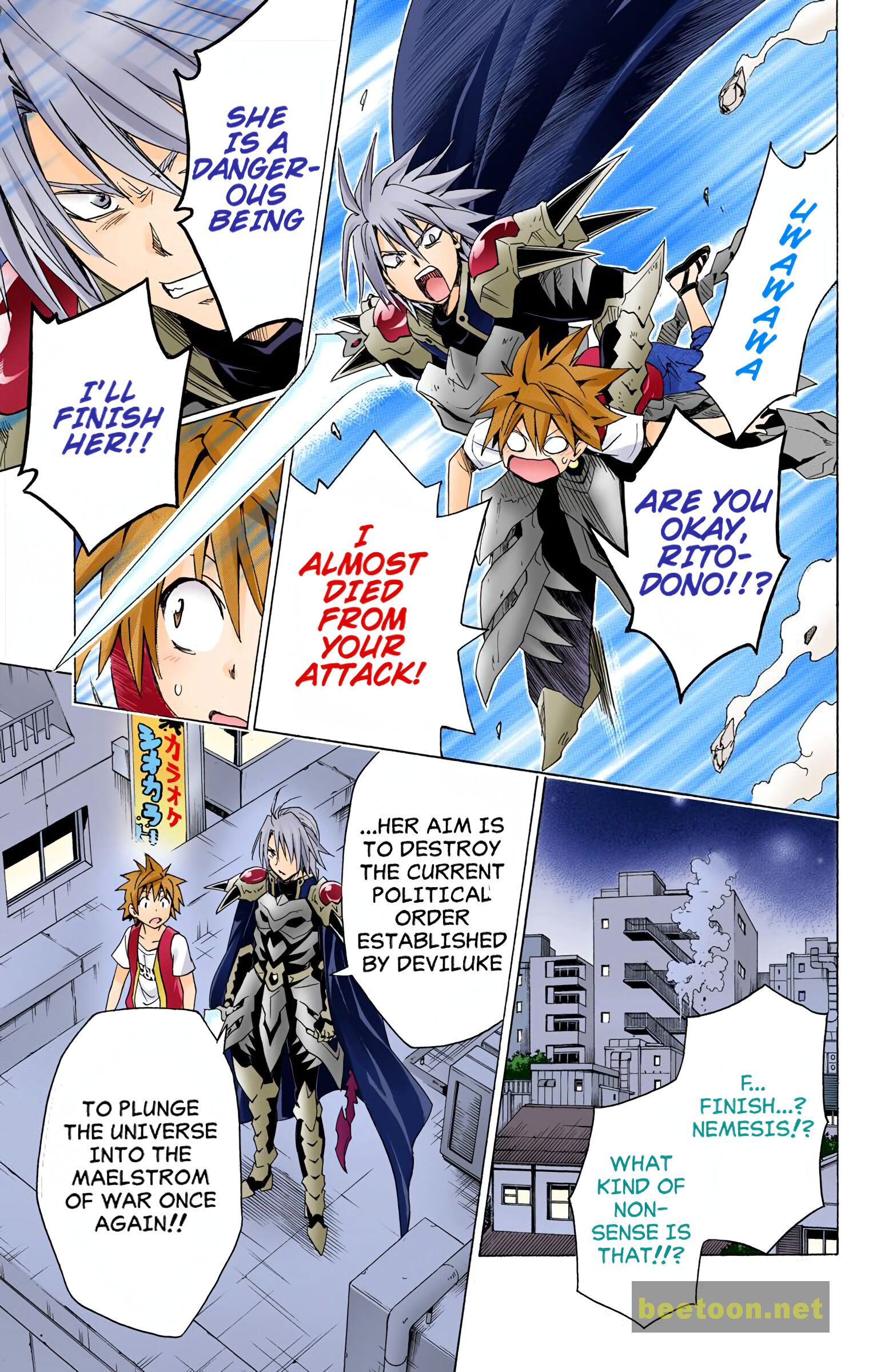 To LOVE-Ru Darkness - Full color Chapter 59 - HolyManga.Net