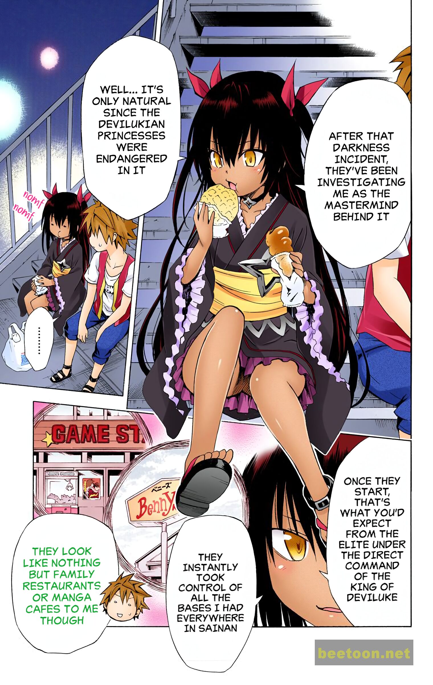 To LOVE-Ru Darkness - Full color Chapter 59 - HolyManga.Net