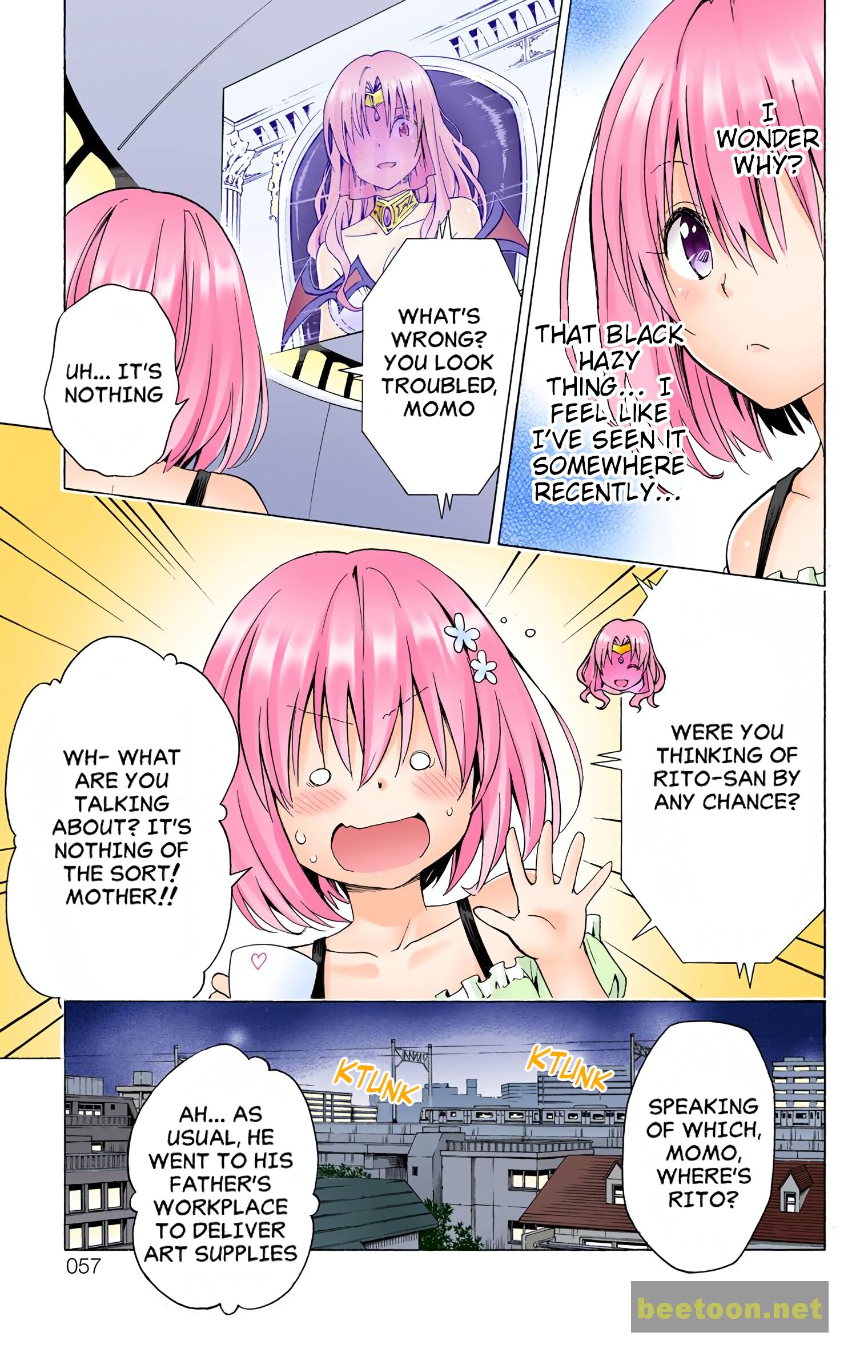 To LOVE-Ru Darkness - Full color Chapter 59 - HolyManga.Net