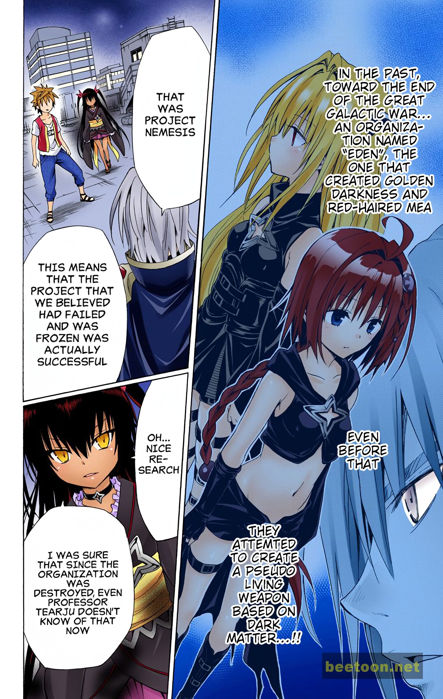 To LOVE-Ru Darkness - Full color Chapter 59 - HolyManga.Net