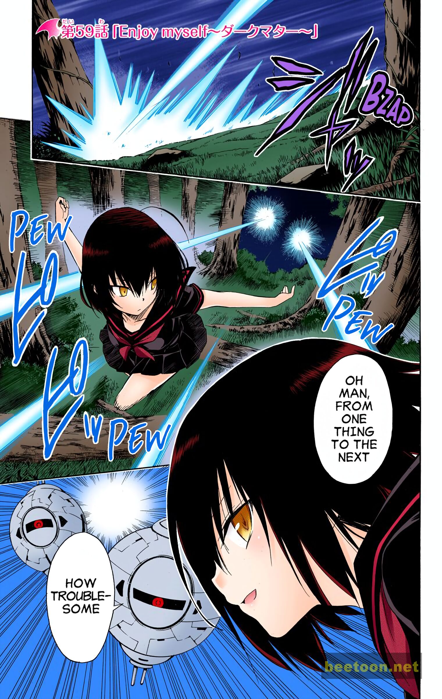 To LOVE-Ru Darkness - Full color Chapter 59 - HolyManga.Net