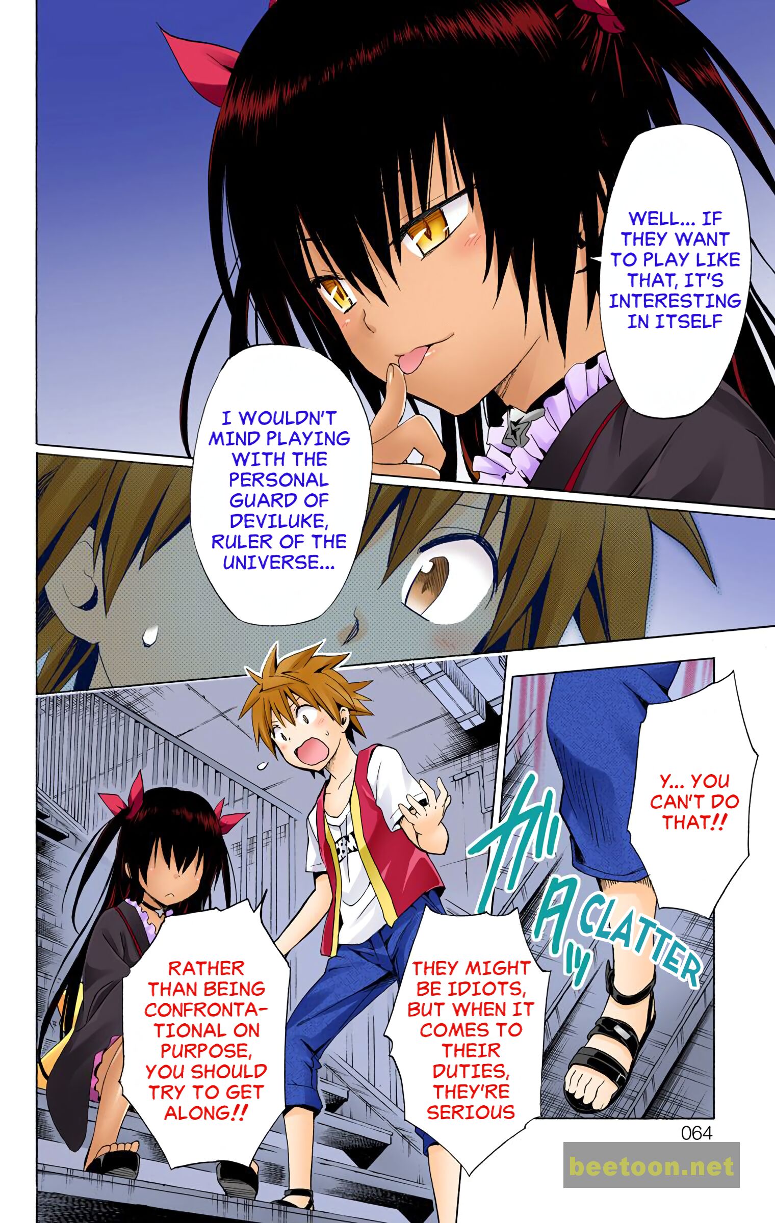 To LOVE-Ru Darkness - Full color Chapter 59 - HolyManga.Net