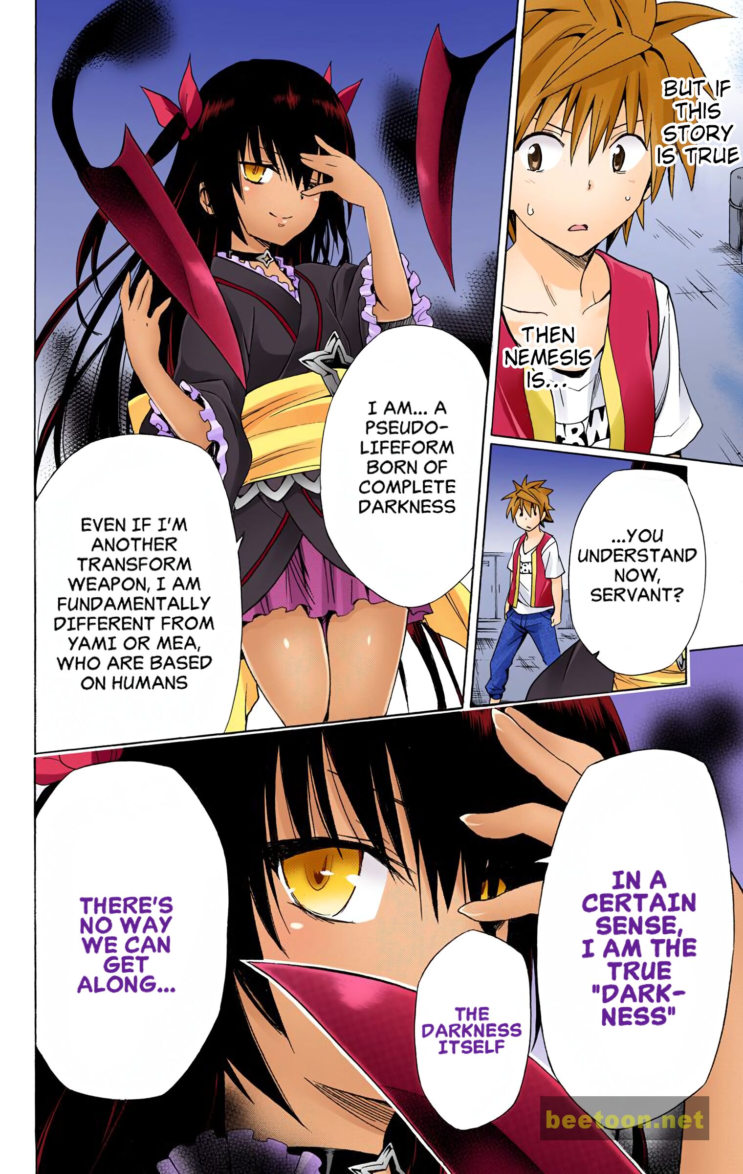 To LOVE-Ru Darkness - Full color Chapter 59 - HolyManga.Net