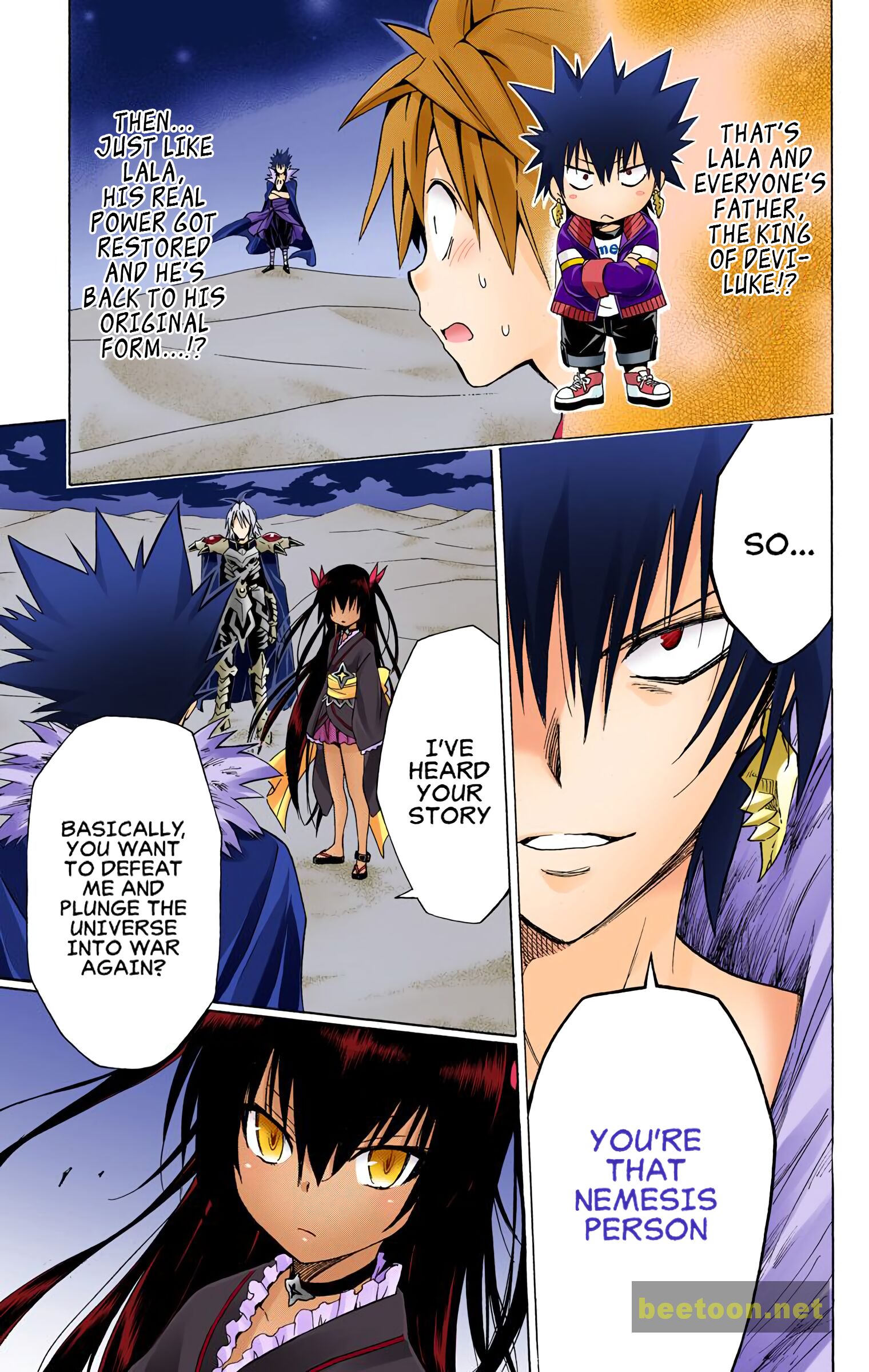 To LOVE-Ru Darkness - Full color Chapter 60 - HolyManga.Net