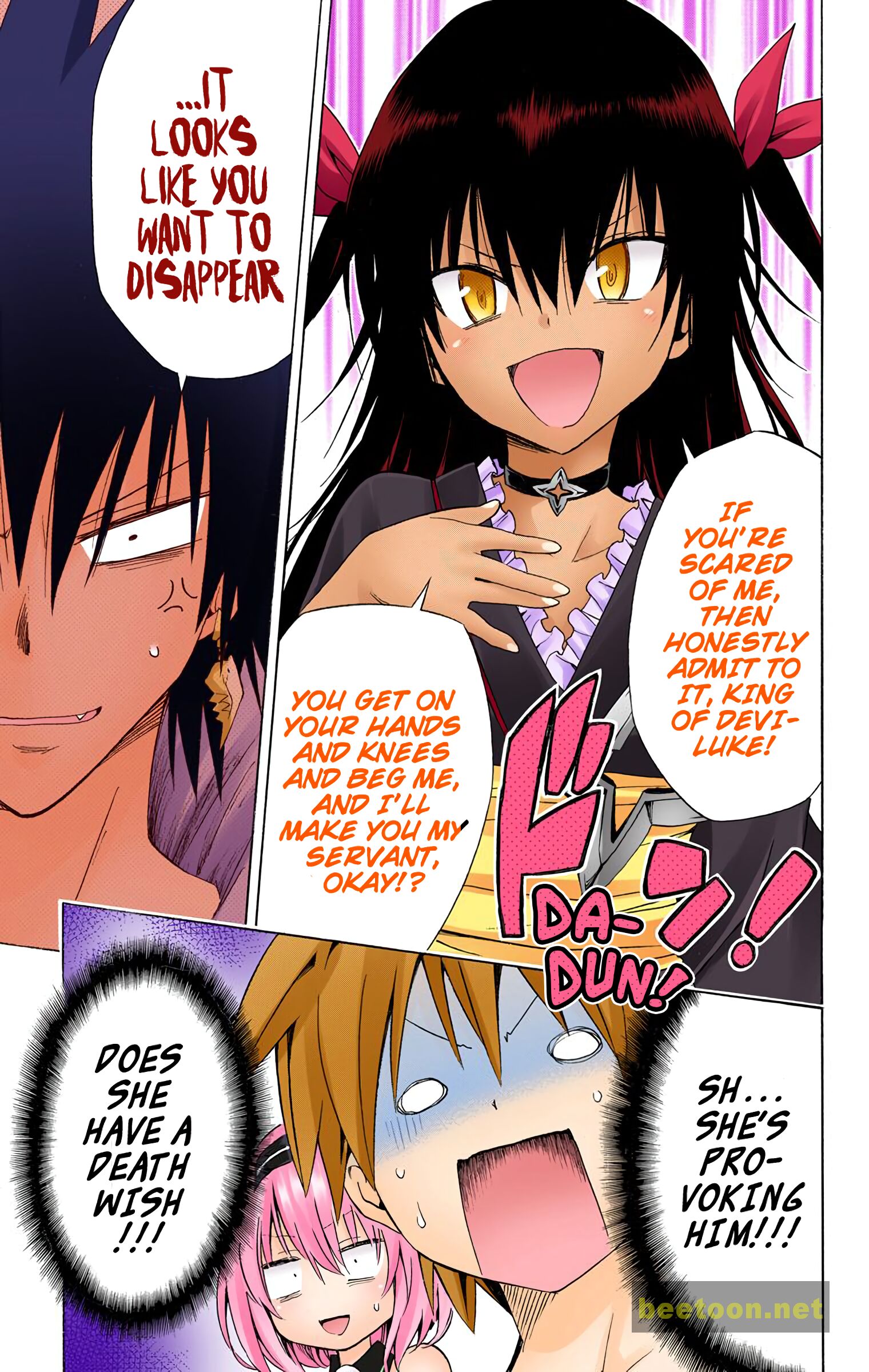 To LOVE-Ru Darkness - Full color Chapter 60 - HolyManga.Net