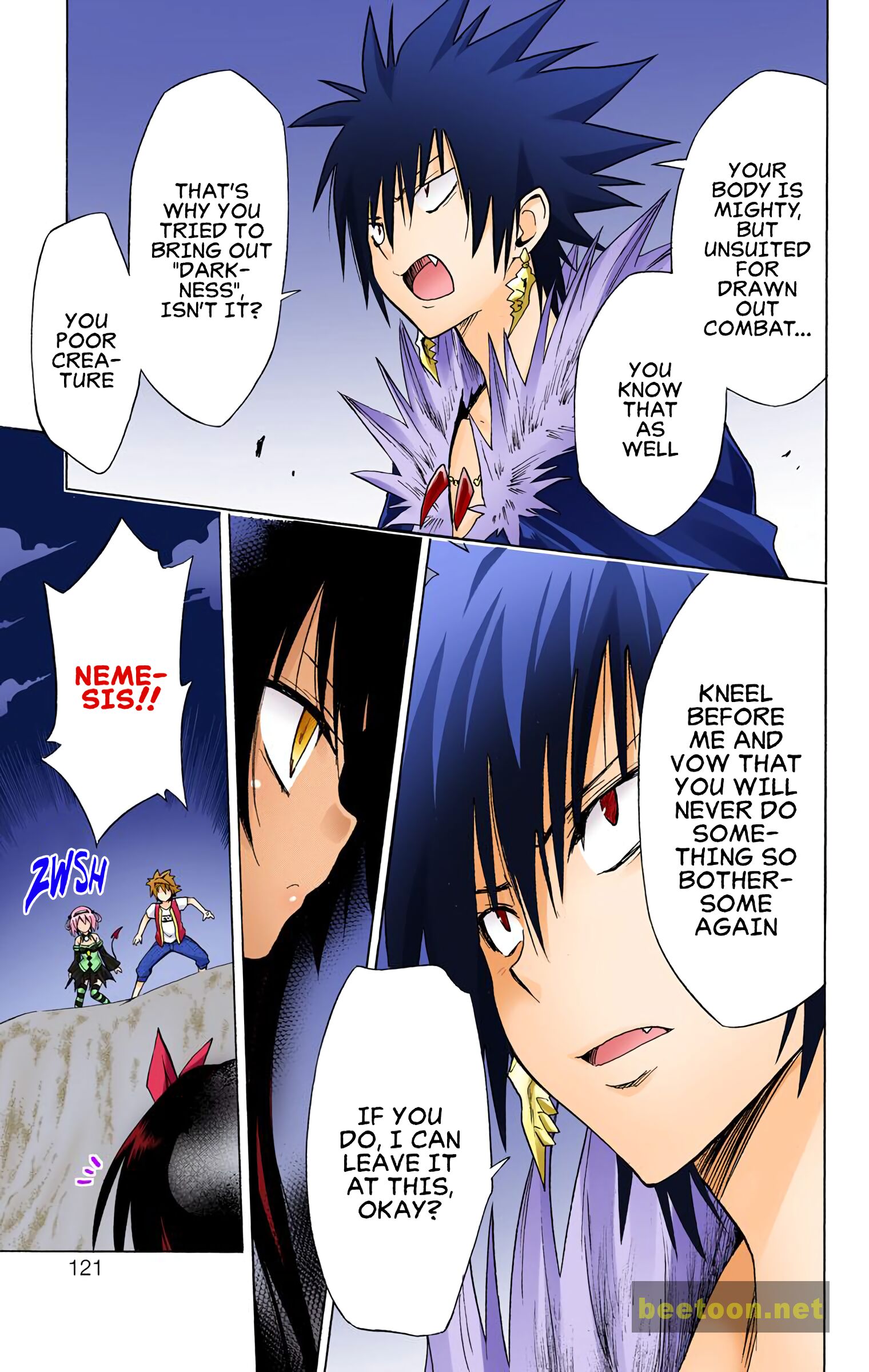 To LOVE-Ru Darkness - Full color Chapter 60 - HolyManga.Net
