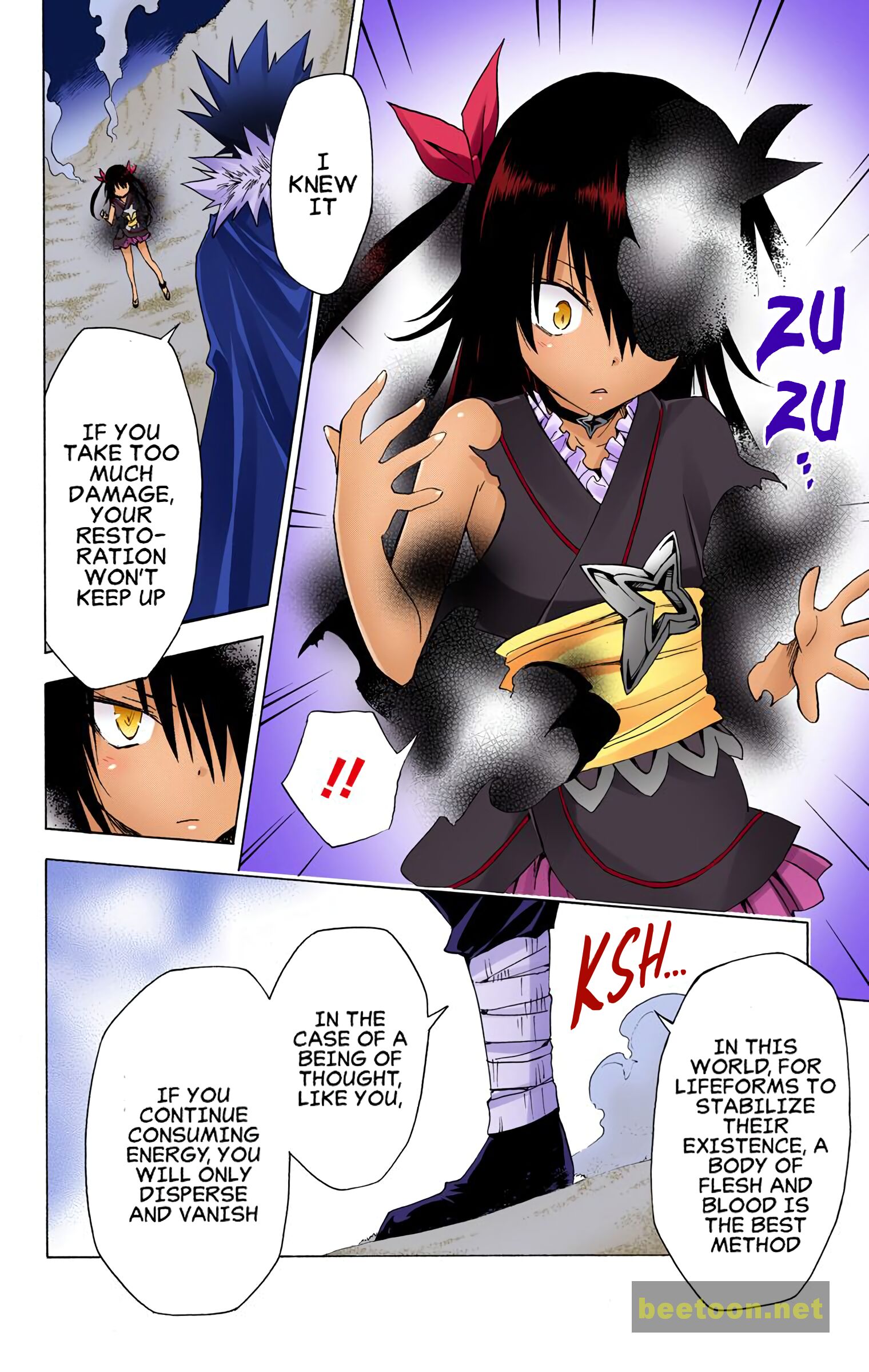 To LOVE-Ru Darkness - Full color Chapter 60 - HolyManga.Net