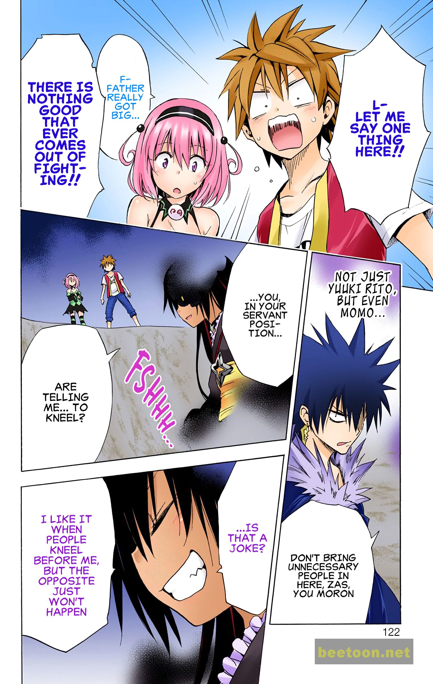 To LOVE-Ru Darkness - Full color Chapter 60 - HolyManga.Net