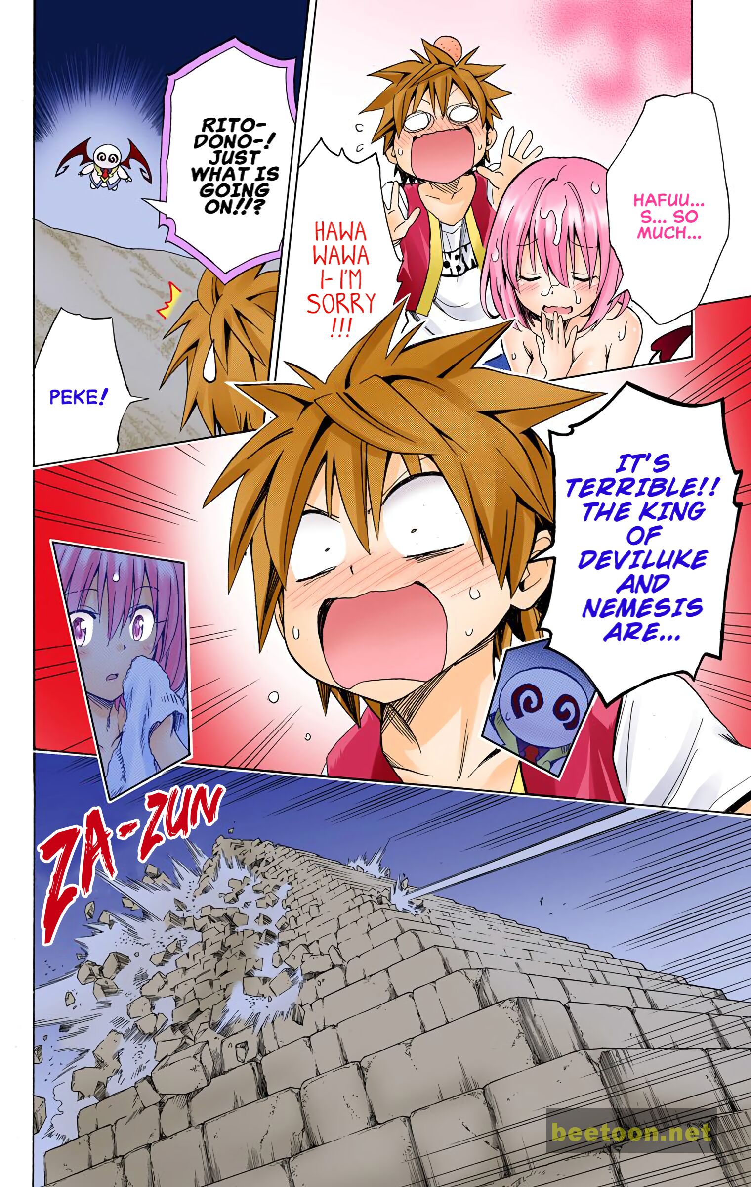 To LOVE-Ru Darkness - Full color Chapter 60 - HolyManga.Net