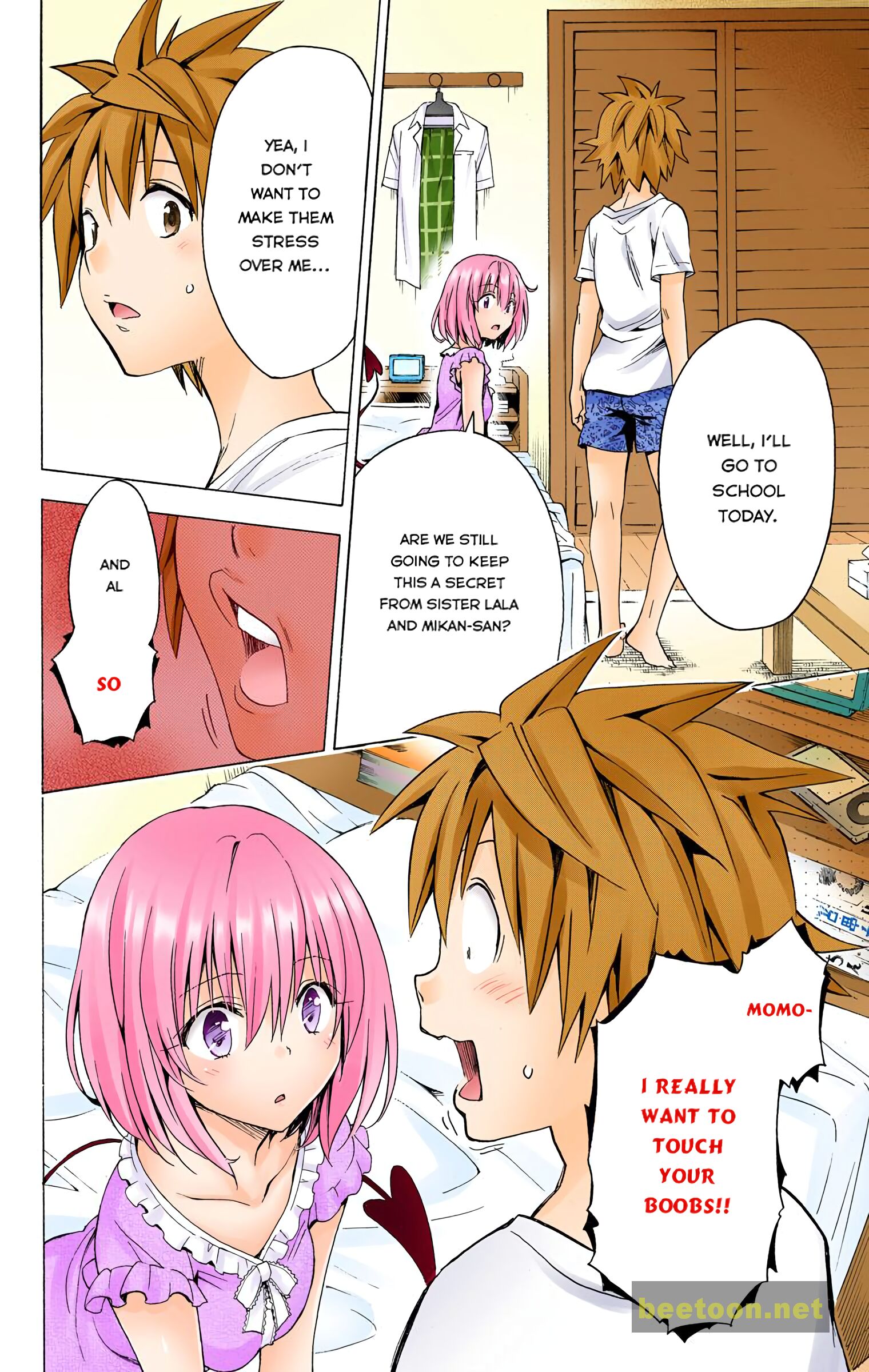 To LOVE-Ru Darkness - Full color Chapter 61 - HolyManga.Net