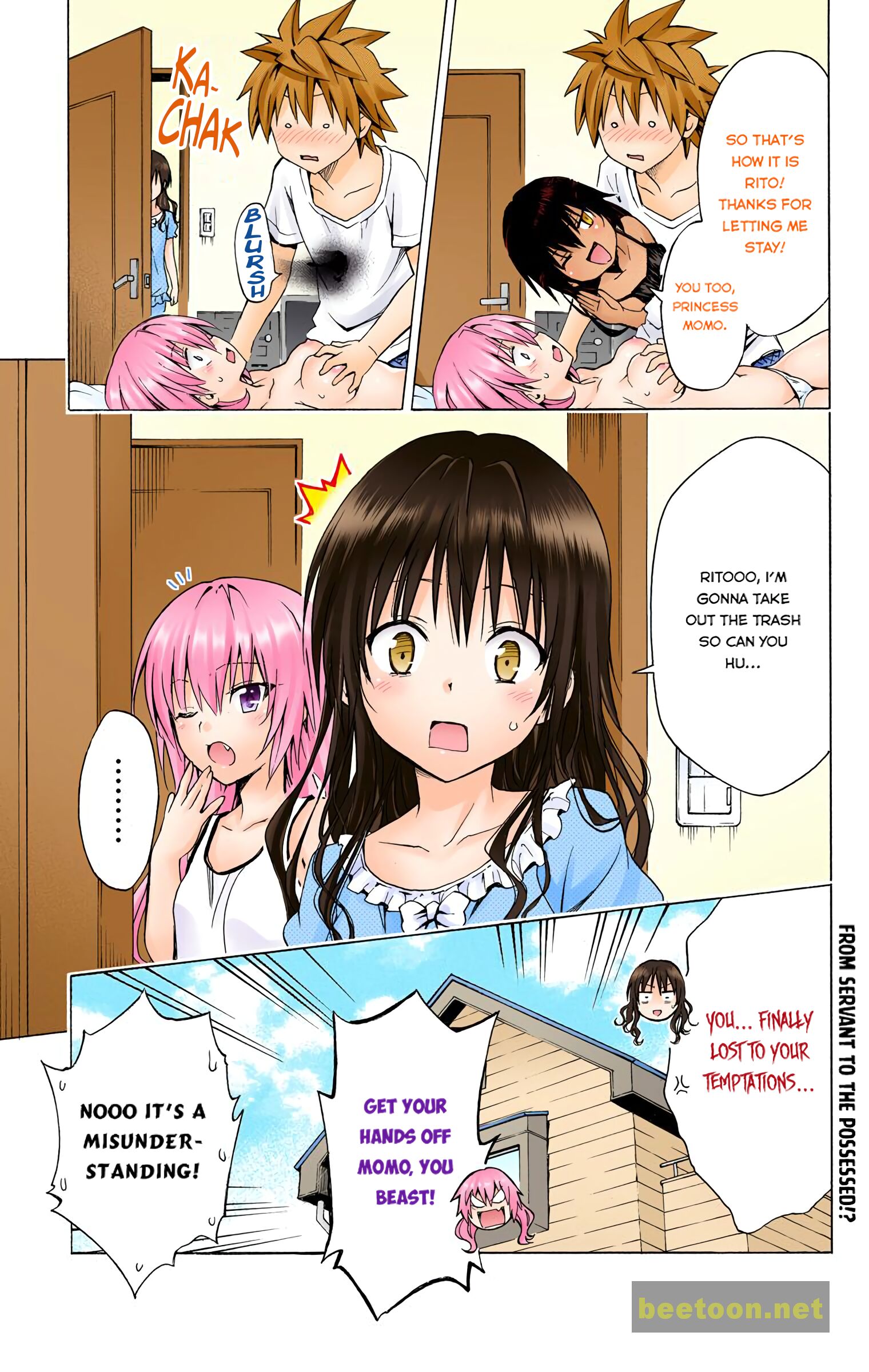To LOVE-Ru Darkness - Full color Chapter 61 - HolyManga.Net